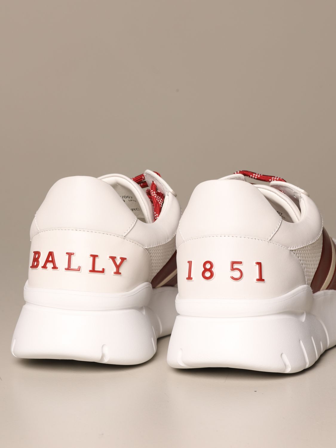 bally men's astel trainspotting leather runner sneakers