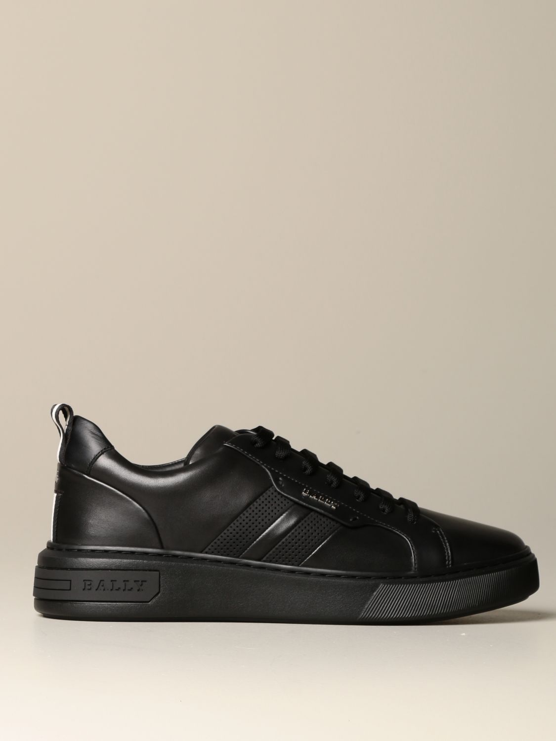 bally men's astel trainspotting leather runner sneakers