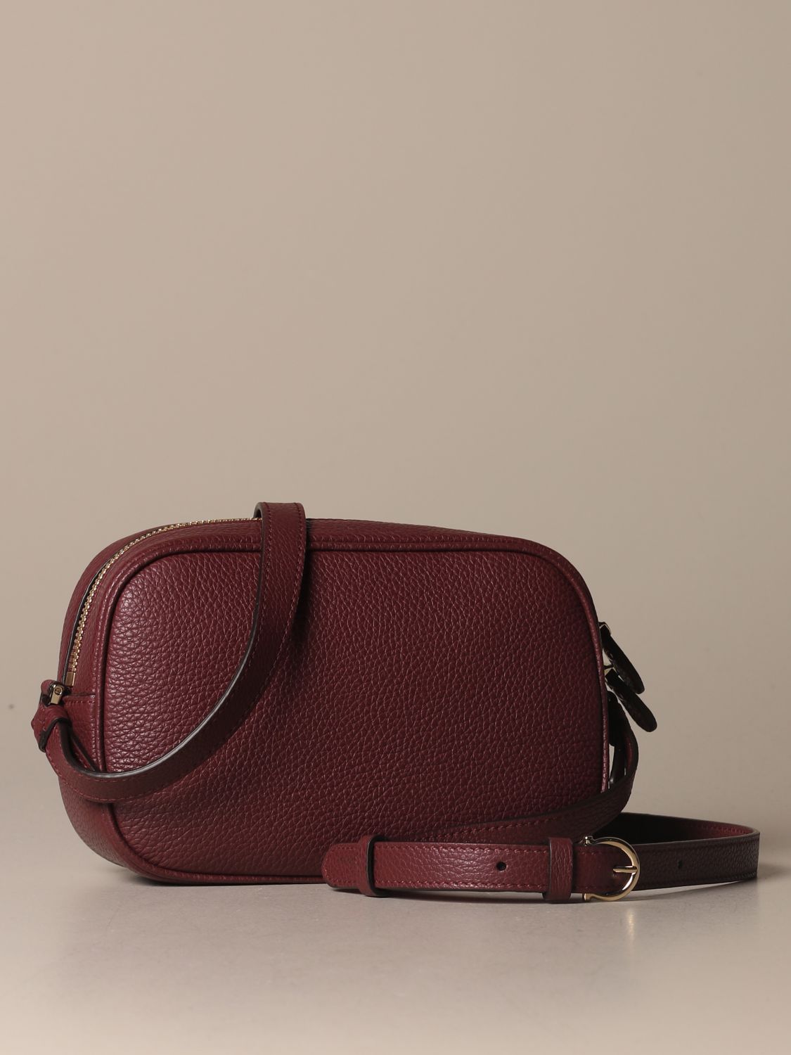 SALVATORE FERRAGAMO Gancio city leather shoulder bag Crossbody Bags