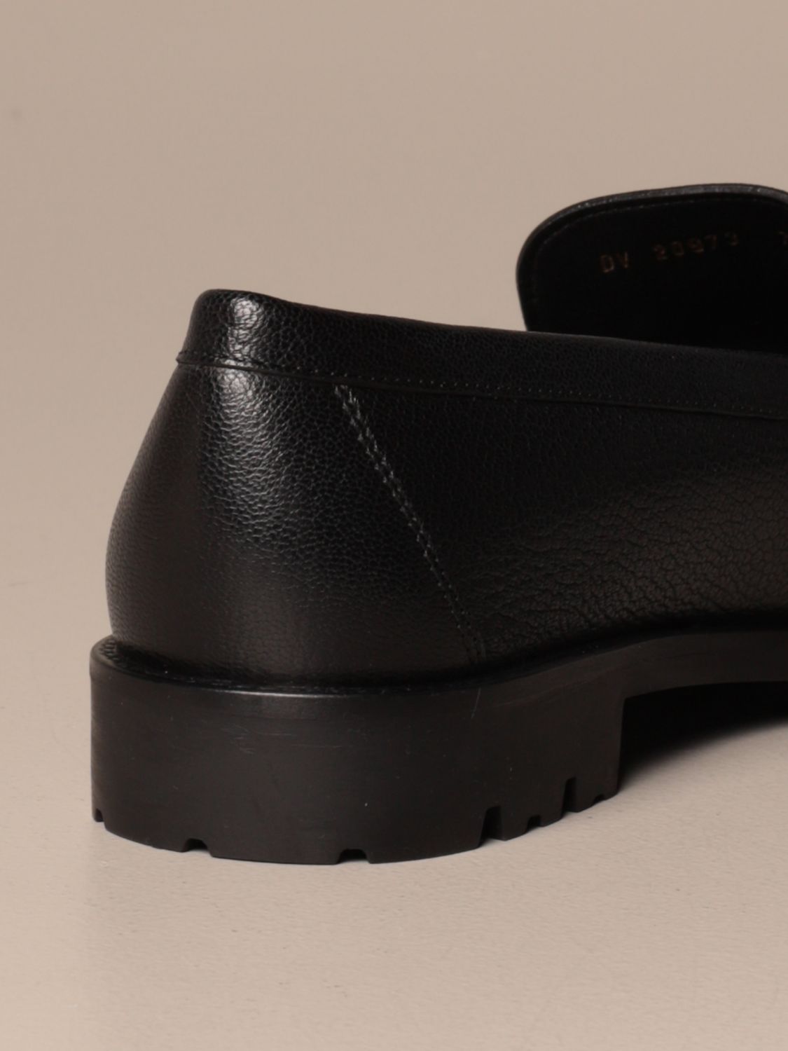 SALVATORE FERRAGAMO: Rolo Leather Loafer With Gancini Clamp | Loafers ...