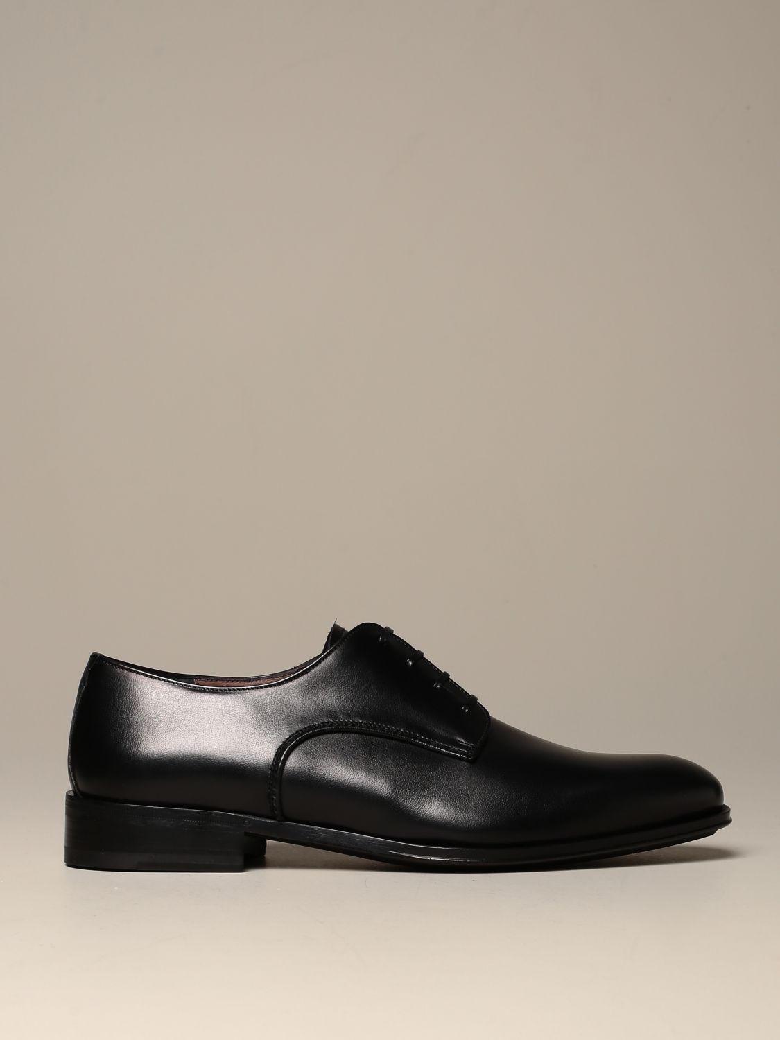 Ferragamo Outlet: brogue shoes for men - Black | Ferragamo brogue shoes ...