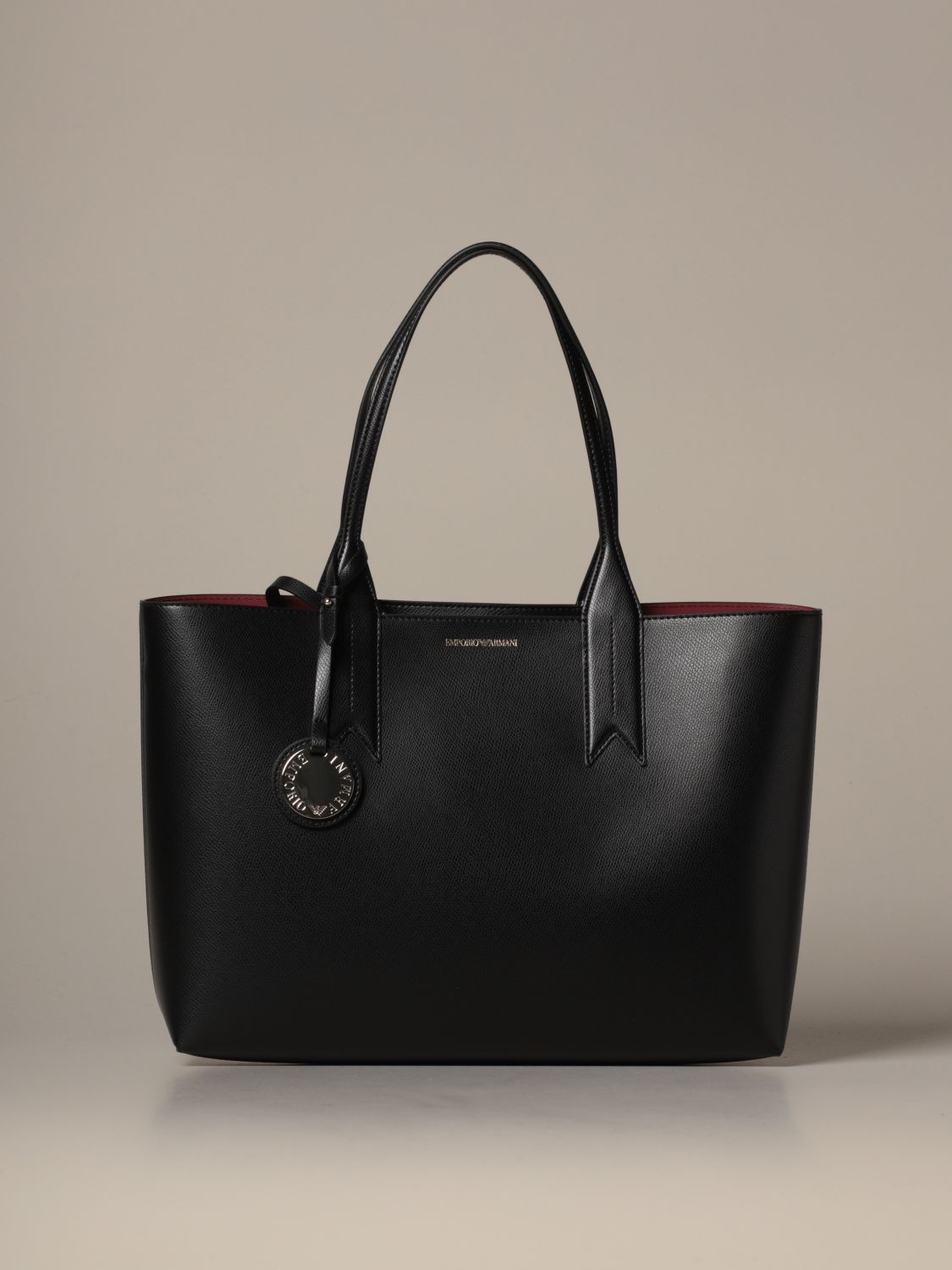 emporio armani black handbag