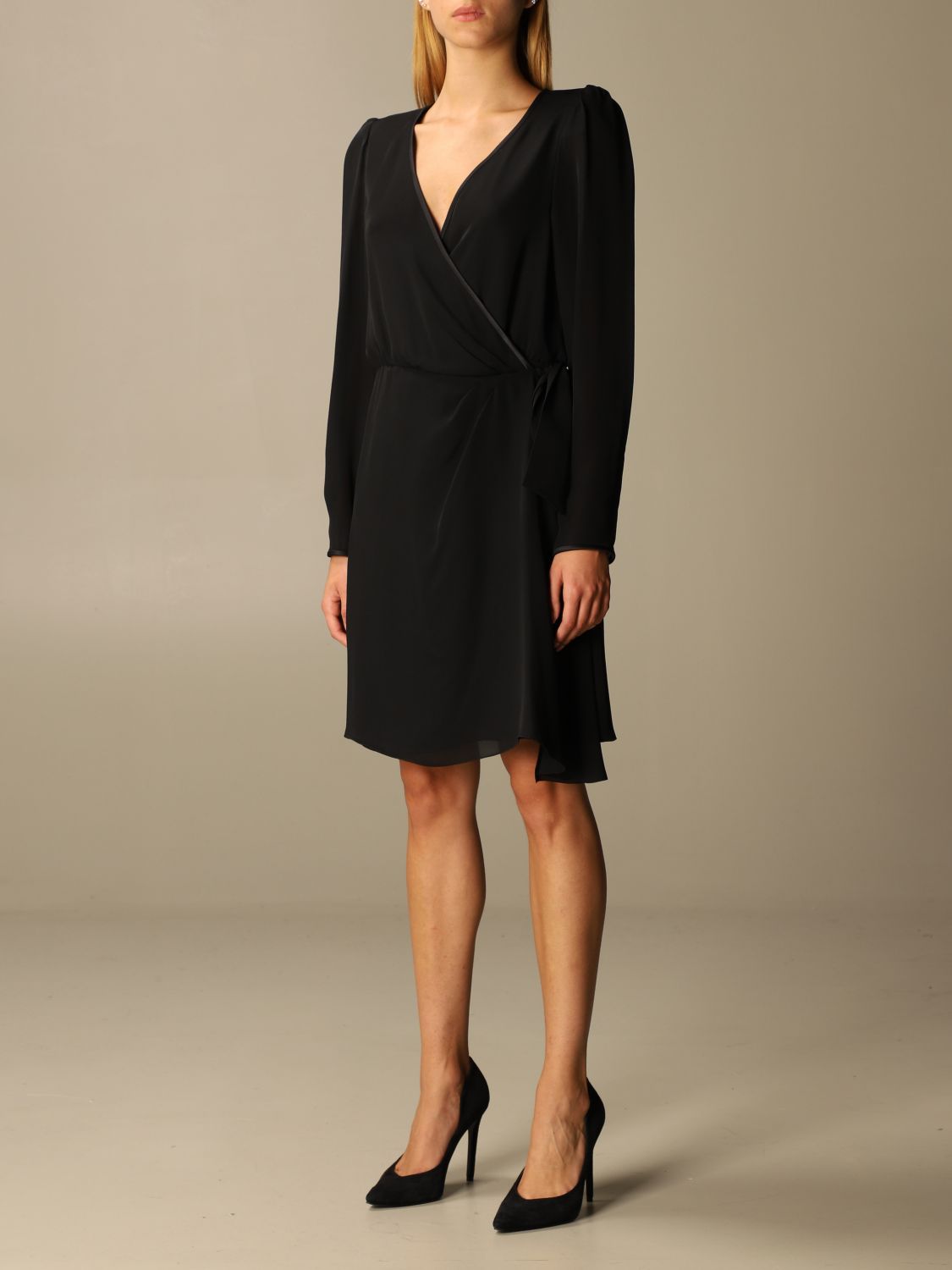 armani dress black