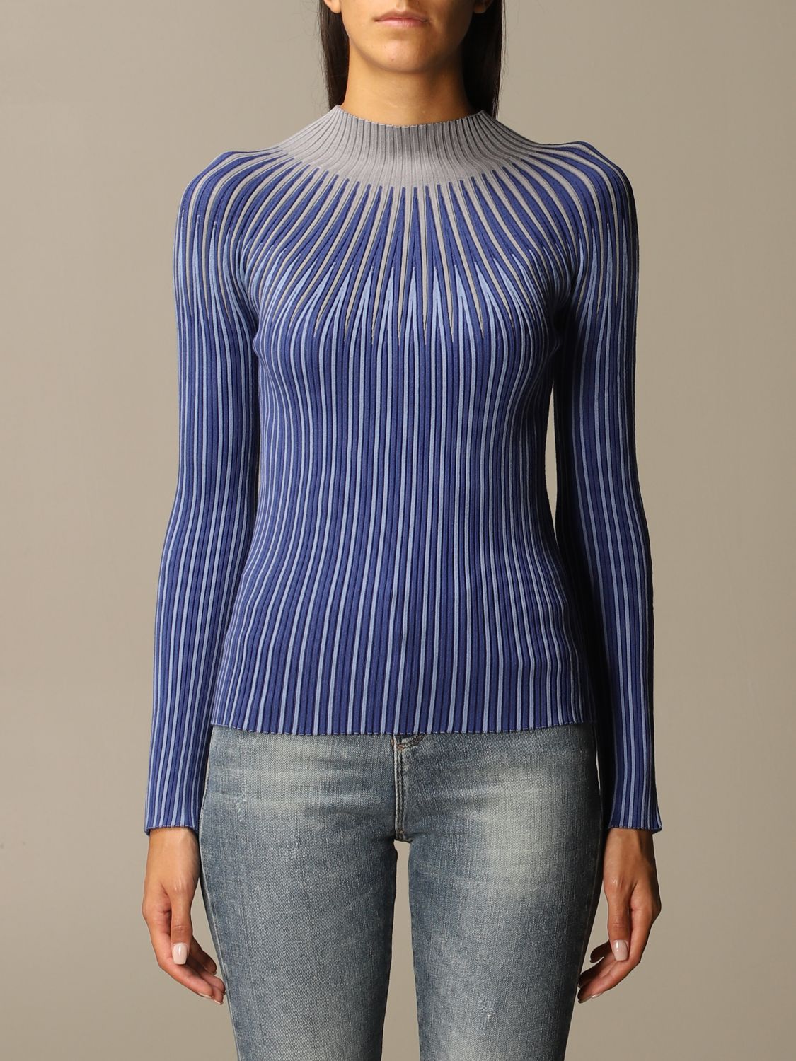 armani blue jumper