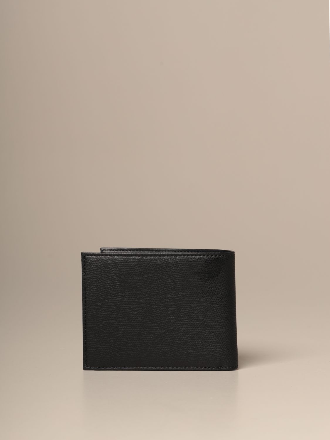emporio armani leather wallet