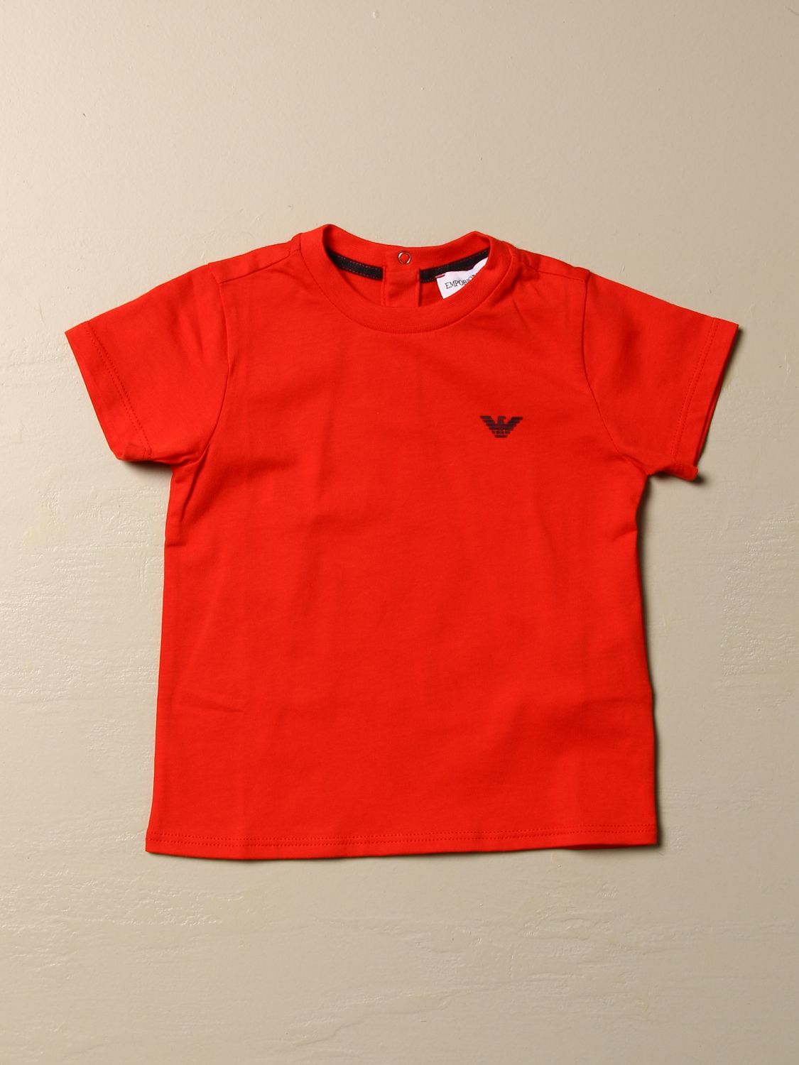 red armani t shirt
