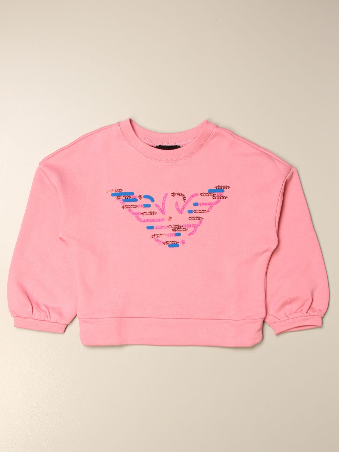 armani cropped hoodie