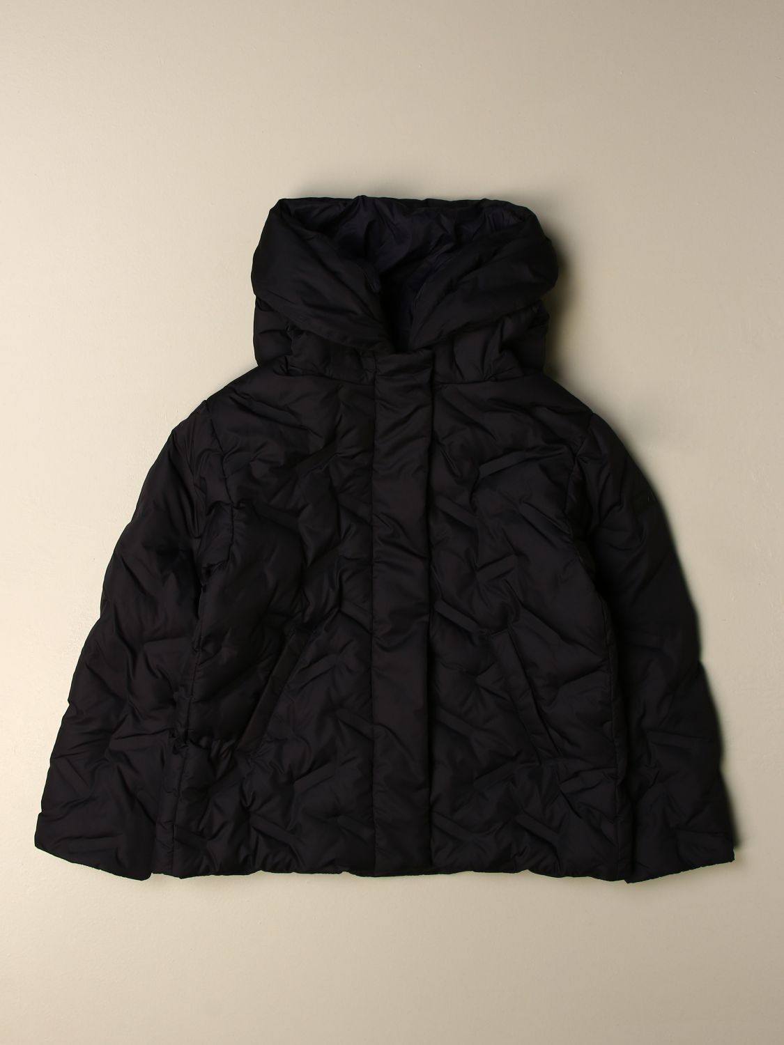 armani hooded down jacket