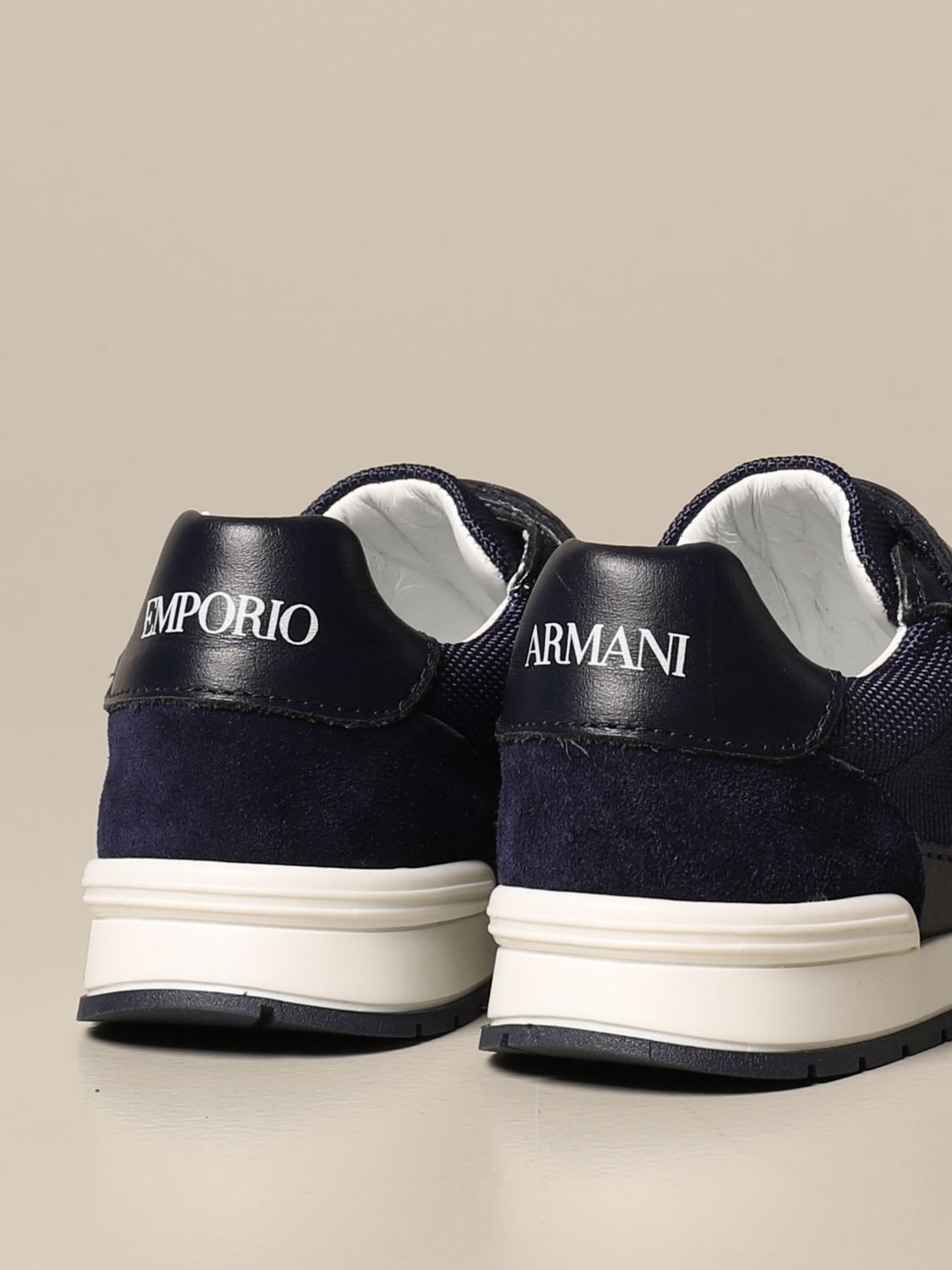 armani blue shoes