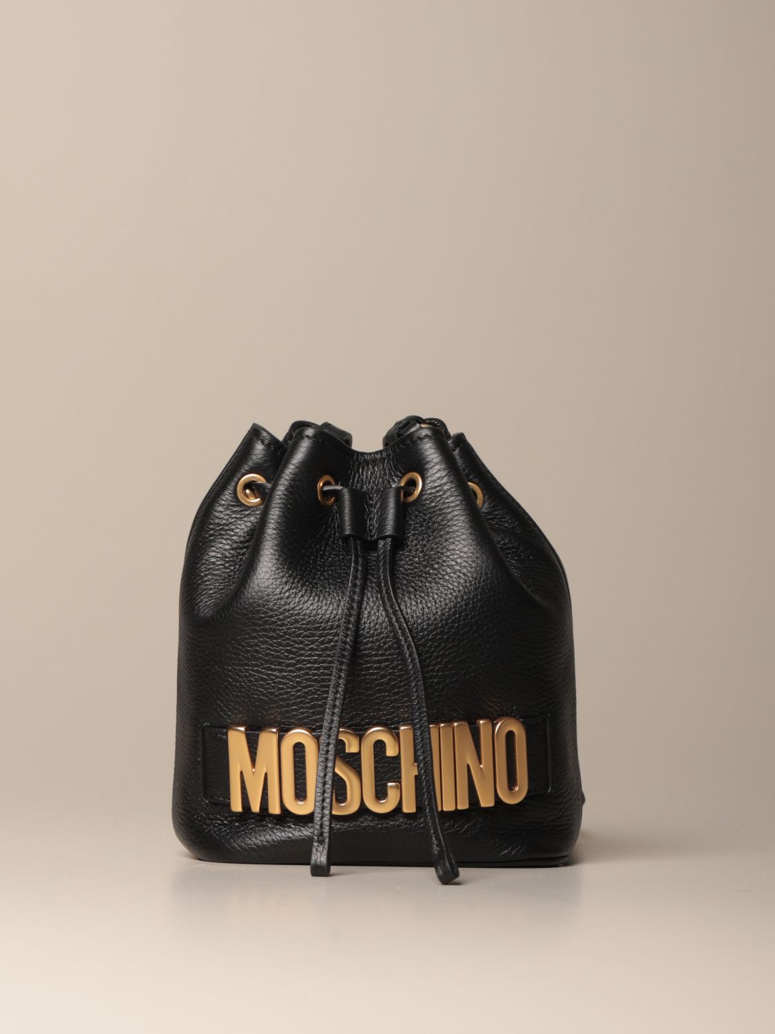 Bucket bags Love Moschino - Contrasting logo jacquard bucket bag -  JC4020PP18LB290A