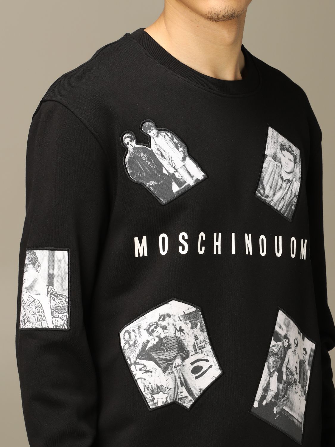 moschino couture hoodie