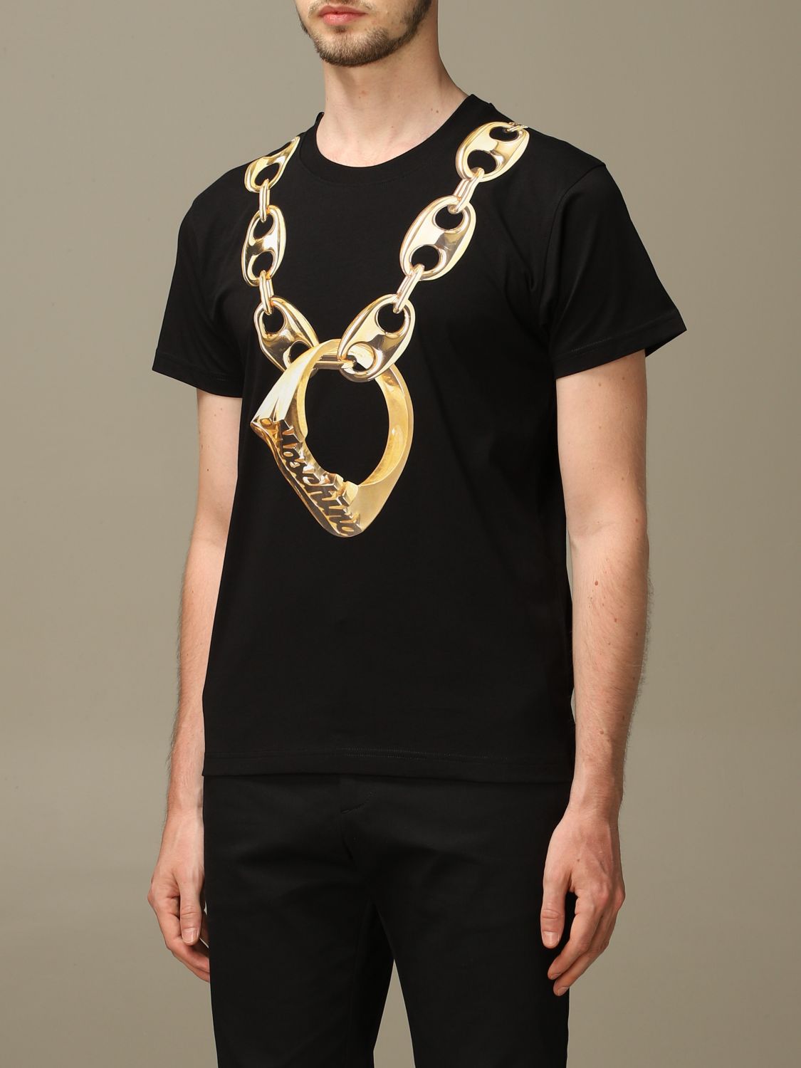 moschino chain t shirt