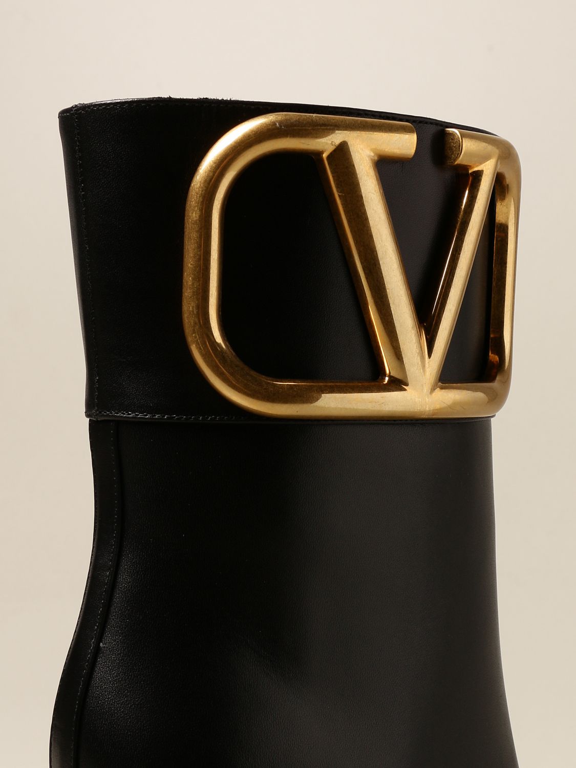 Valentino Garavani leather ankle boots 