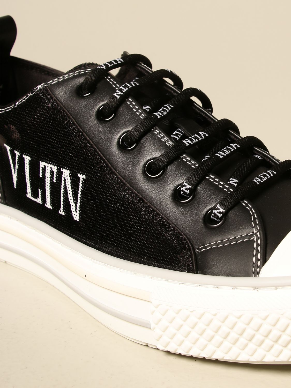 Valentino Garavani Outlet: Giggies sneakers in and sequins - | Valentino sneakers UW2S0AB6 UAC on GIGLIO.COM