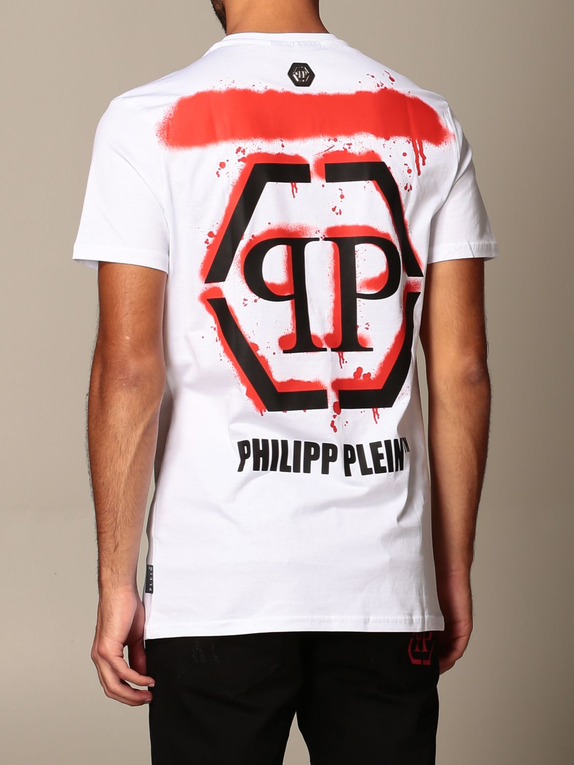 Venta > philipp plein camisetas hombre > en stock