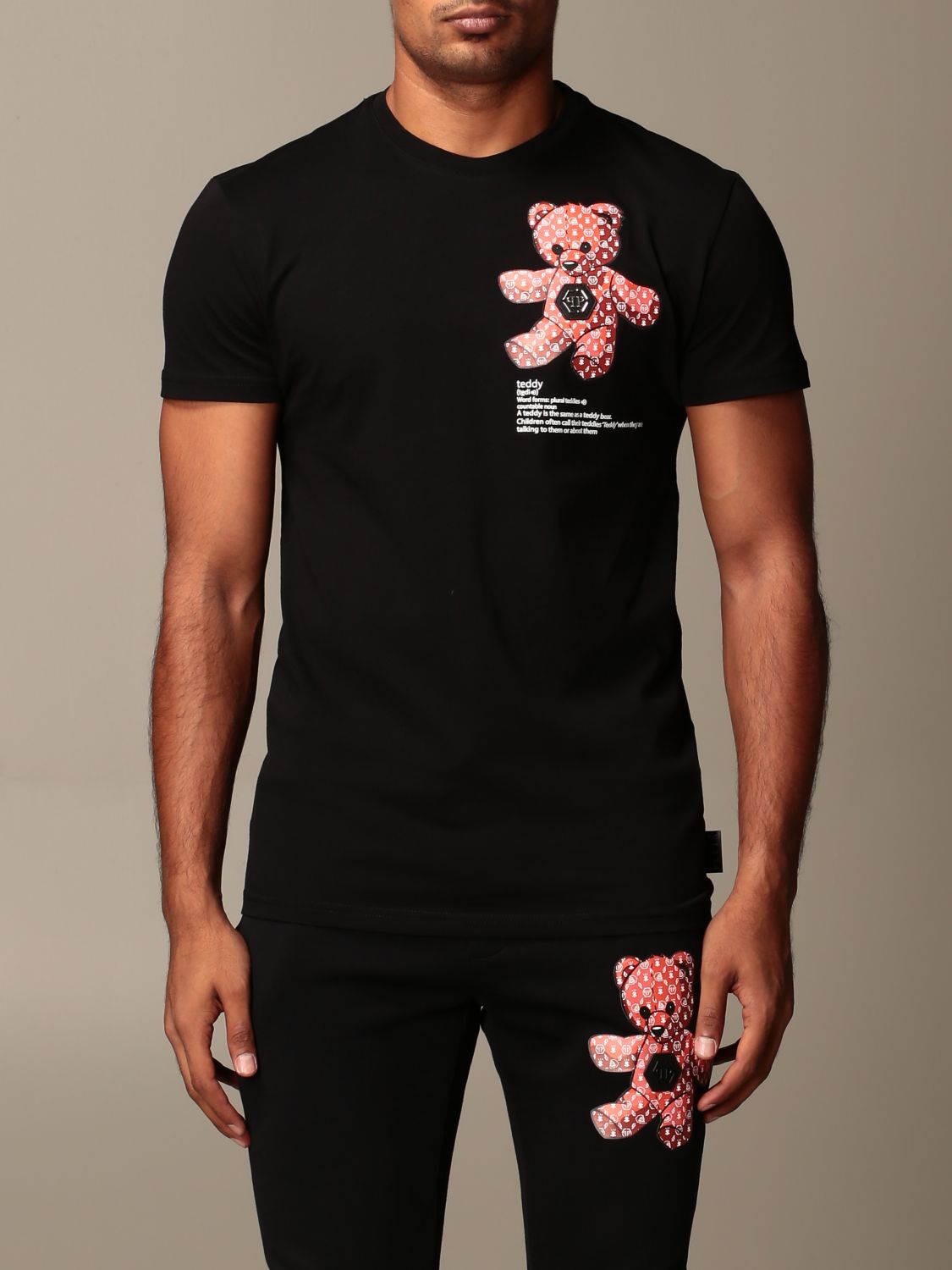 philipp plein tshirt teddy bear