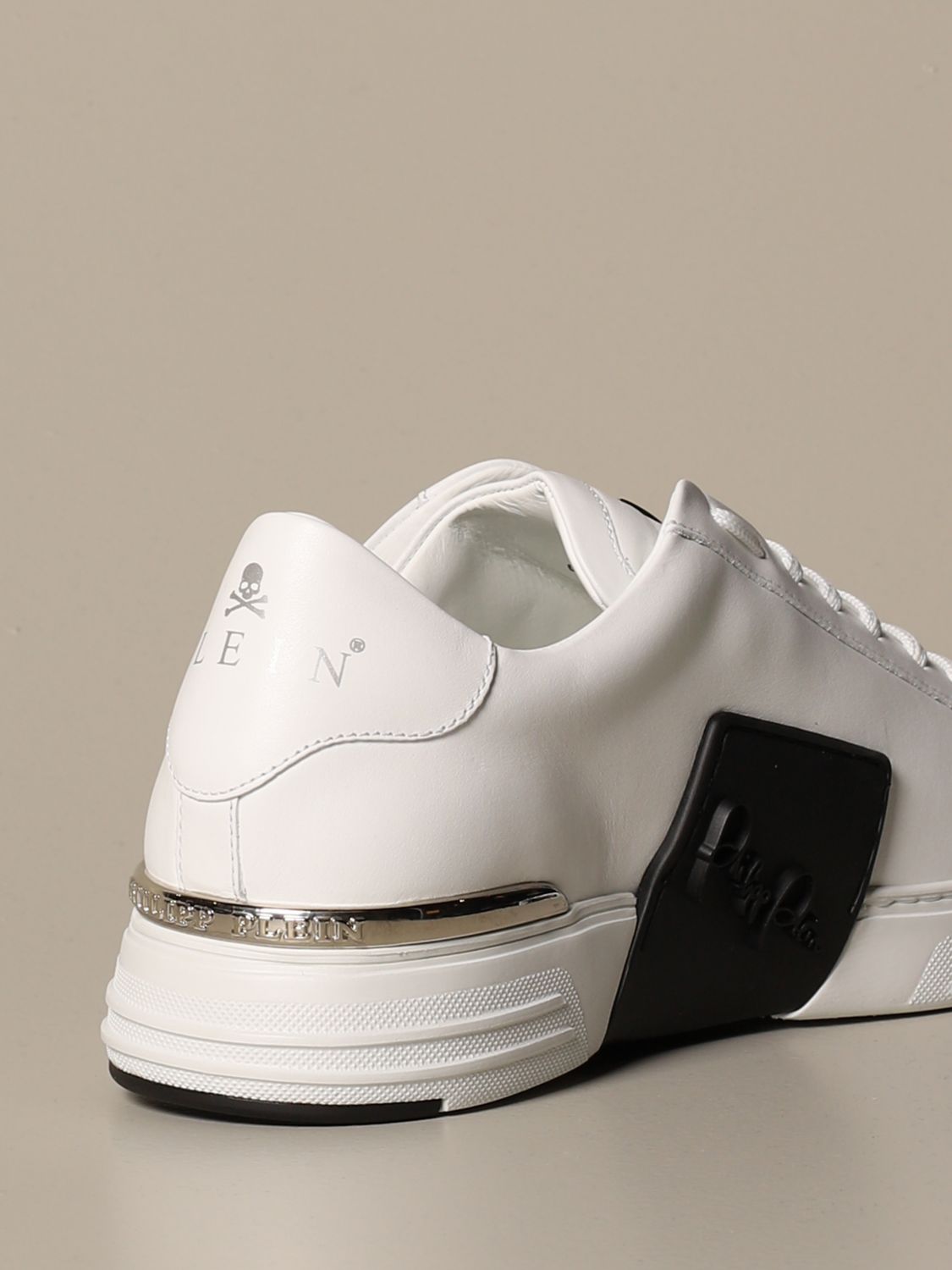 philipp plein white trainers