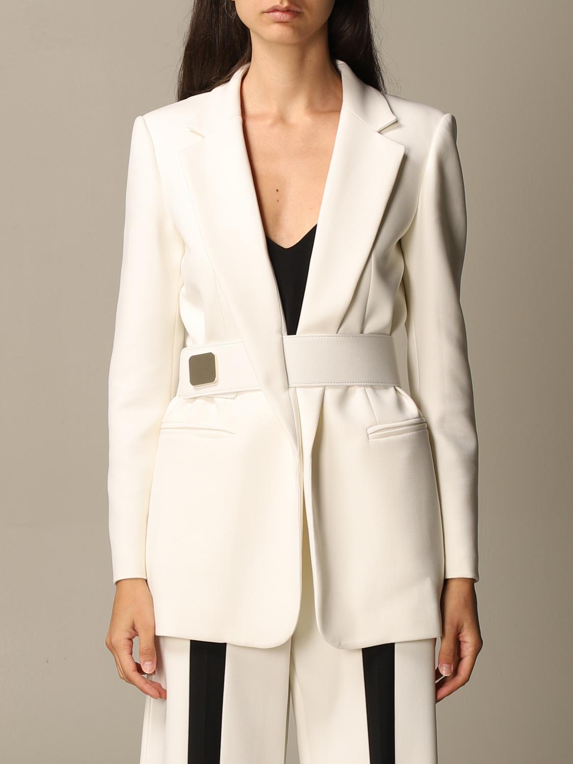 blazer femme blanc
