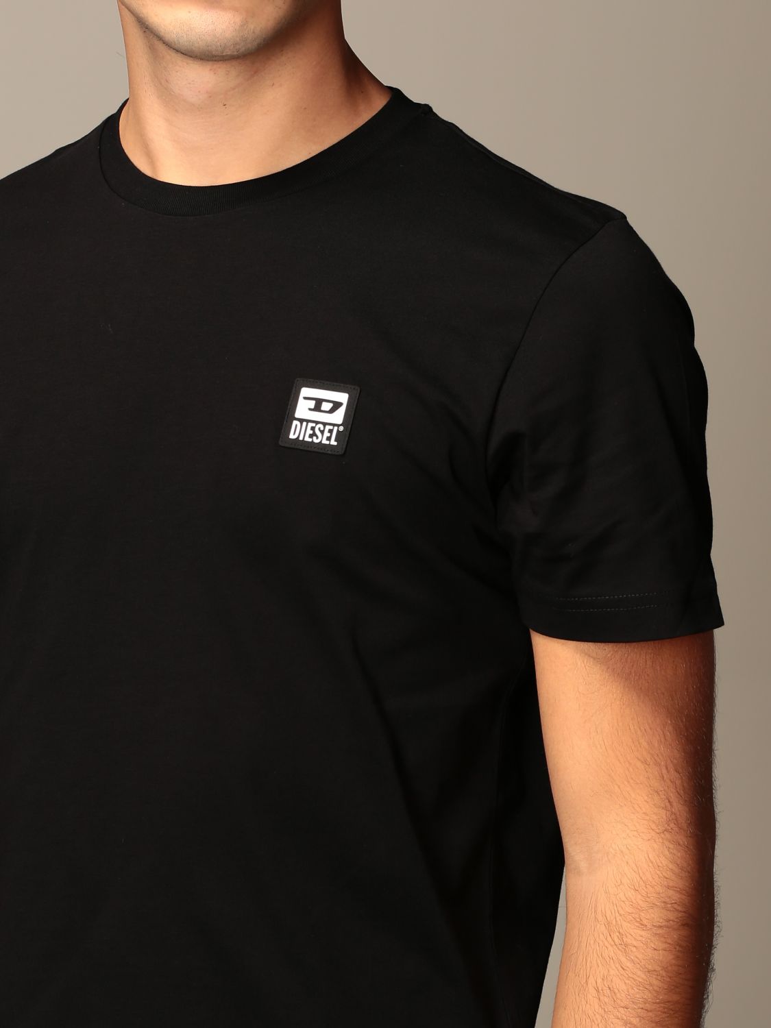 Dieselアウトレット：Tシャツ メンズ - ブラック | GIGLIO.COMオンラインのDiesel Tシャツ A00356 0AAXJ