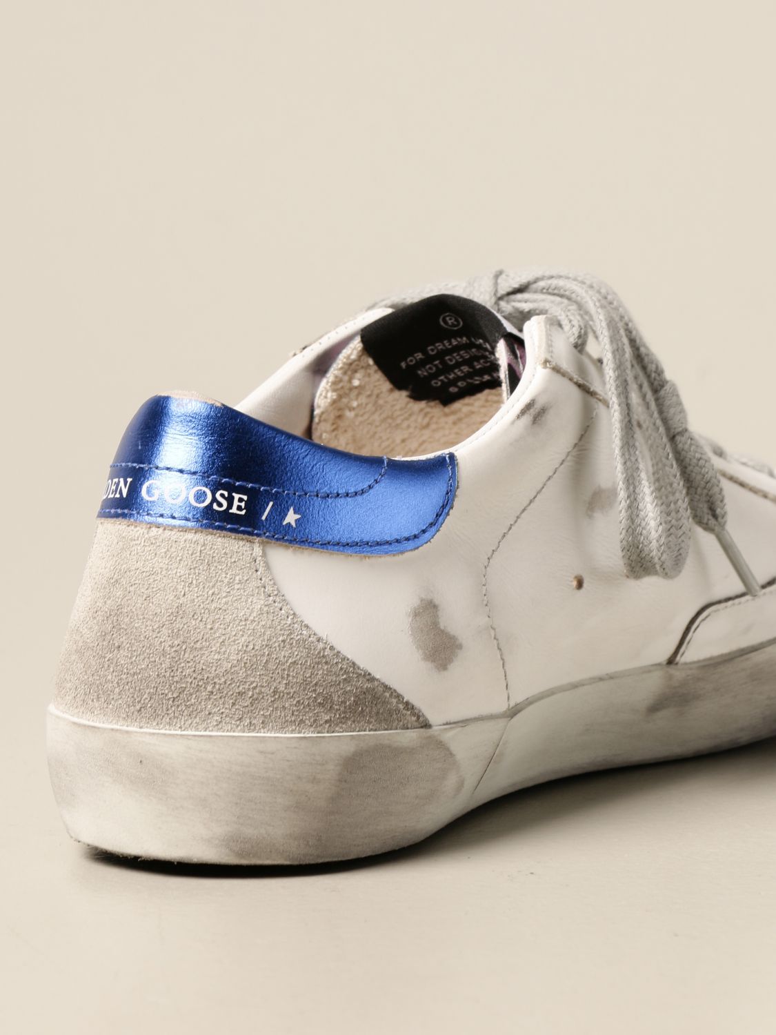 GOLDEN GOOSE: Superstar animalier lurex sneakers | Shoes Golden Goose ...