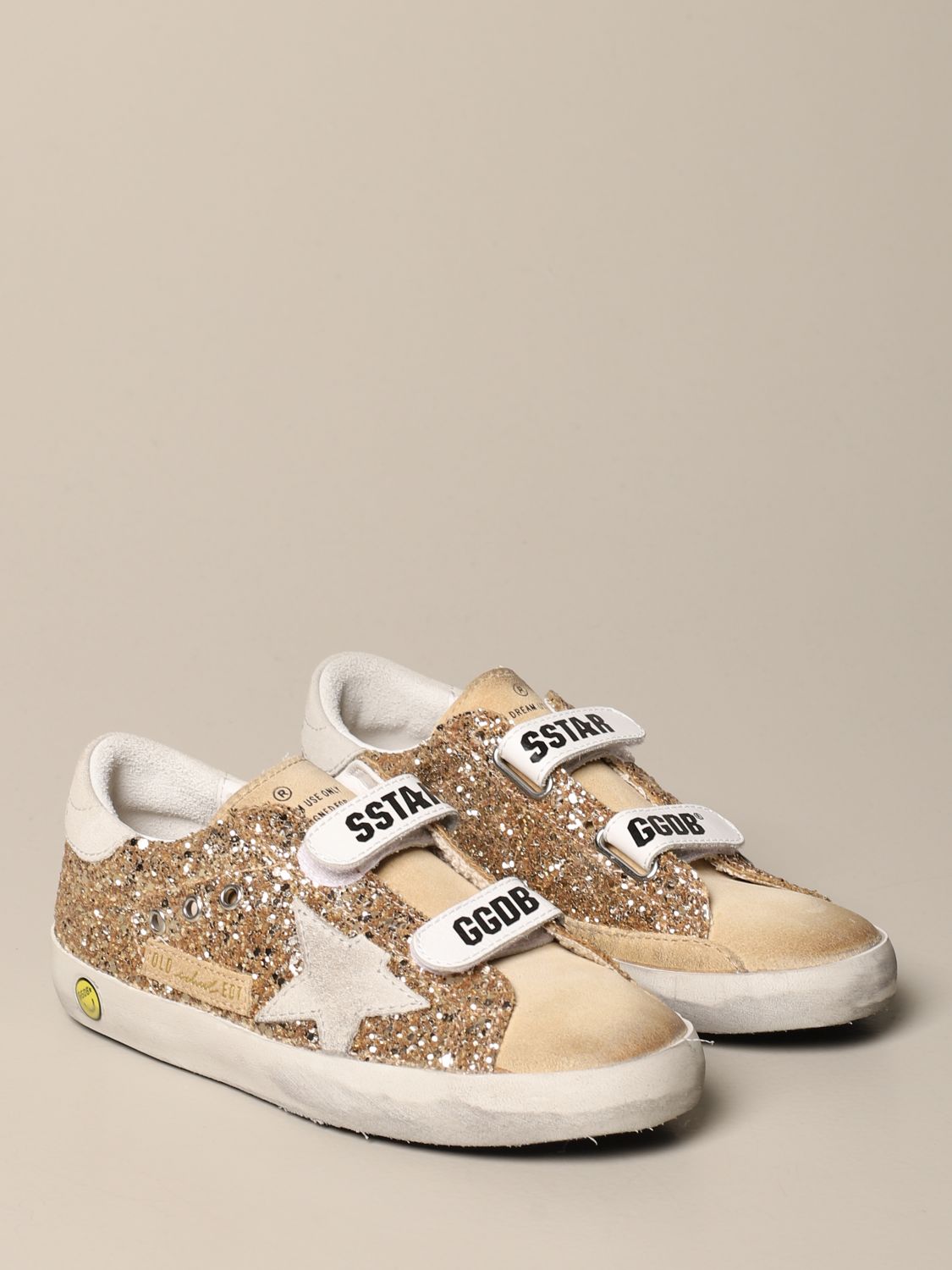 Old School Golden Goose sneakers in suede and glitter | Shoes Golden ...