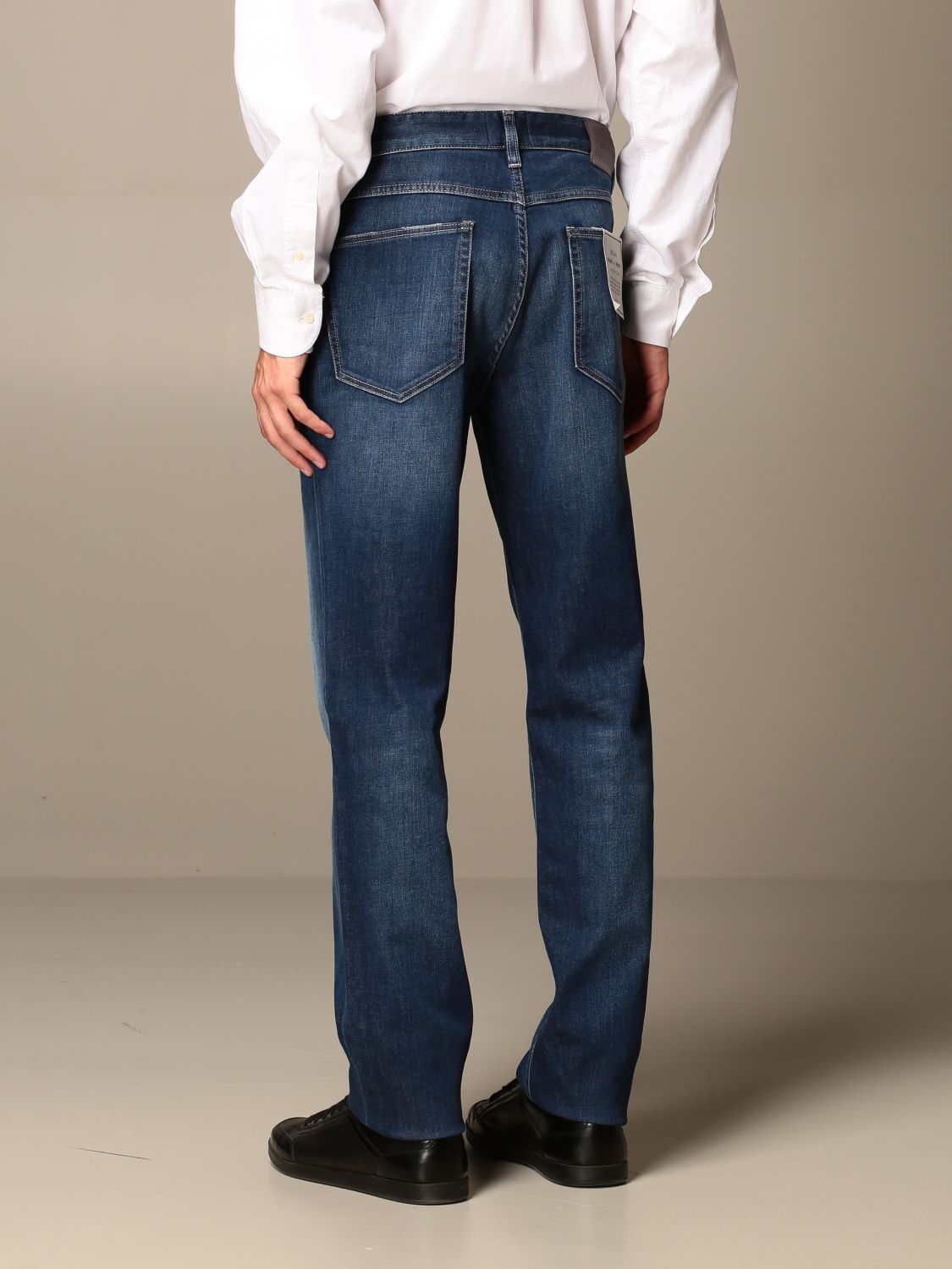Z Zegna Outlet: jeans with 5 pockets - Denim | Jeans Z Zegna ZZ530 ...