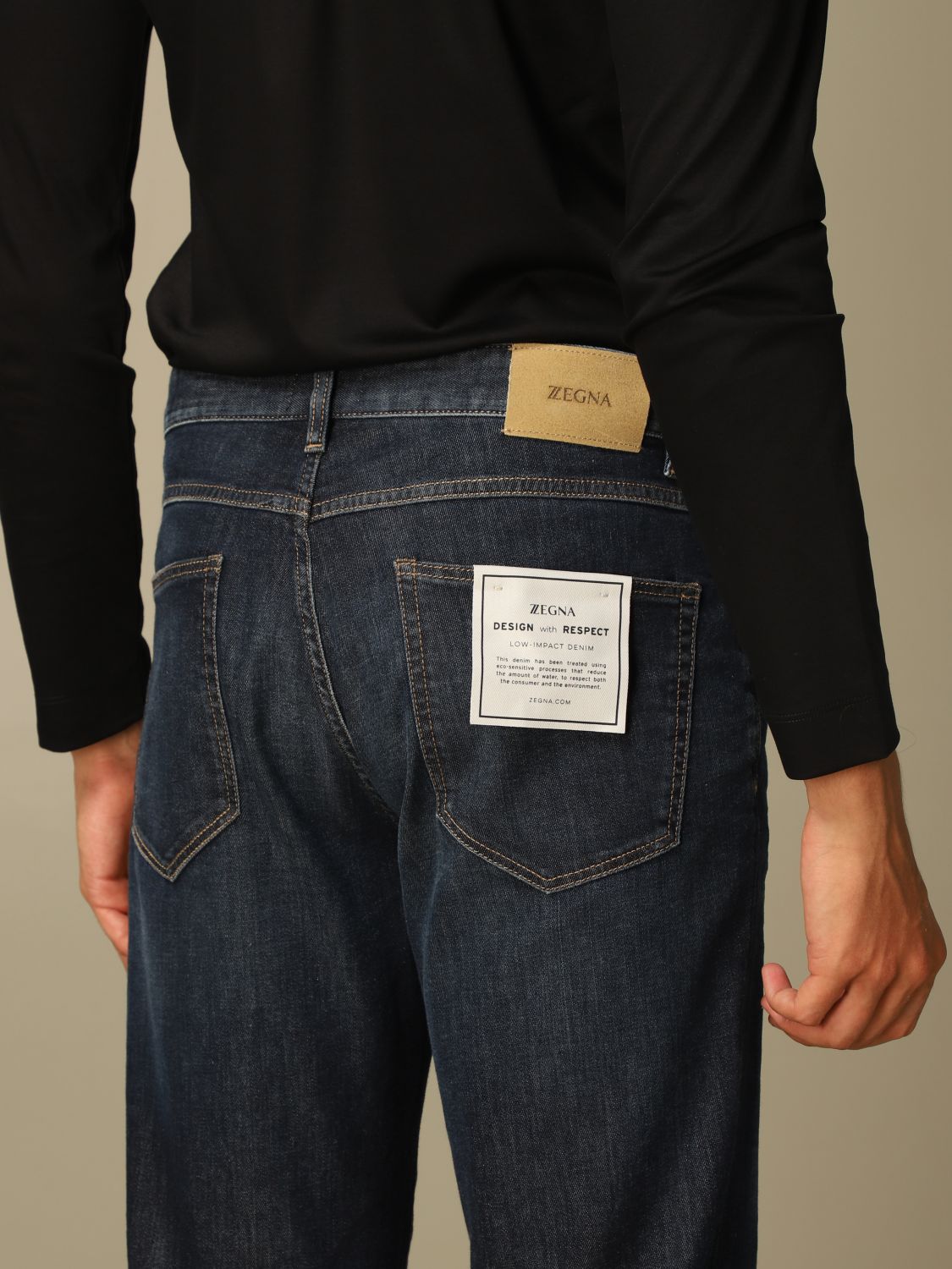 Z Zegna jeans with 5 pockets | Jeans Z 