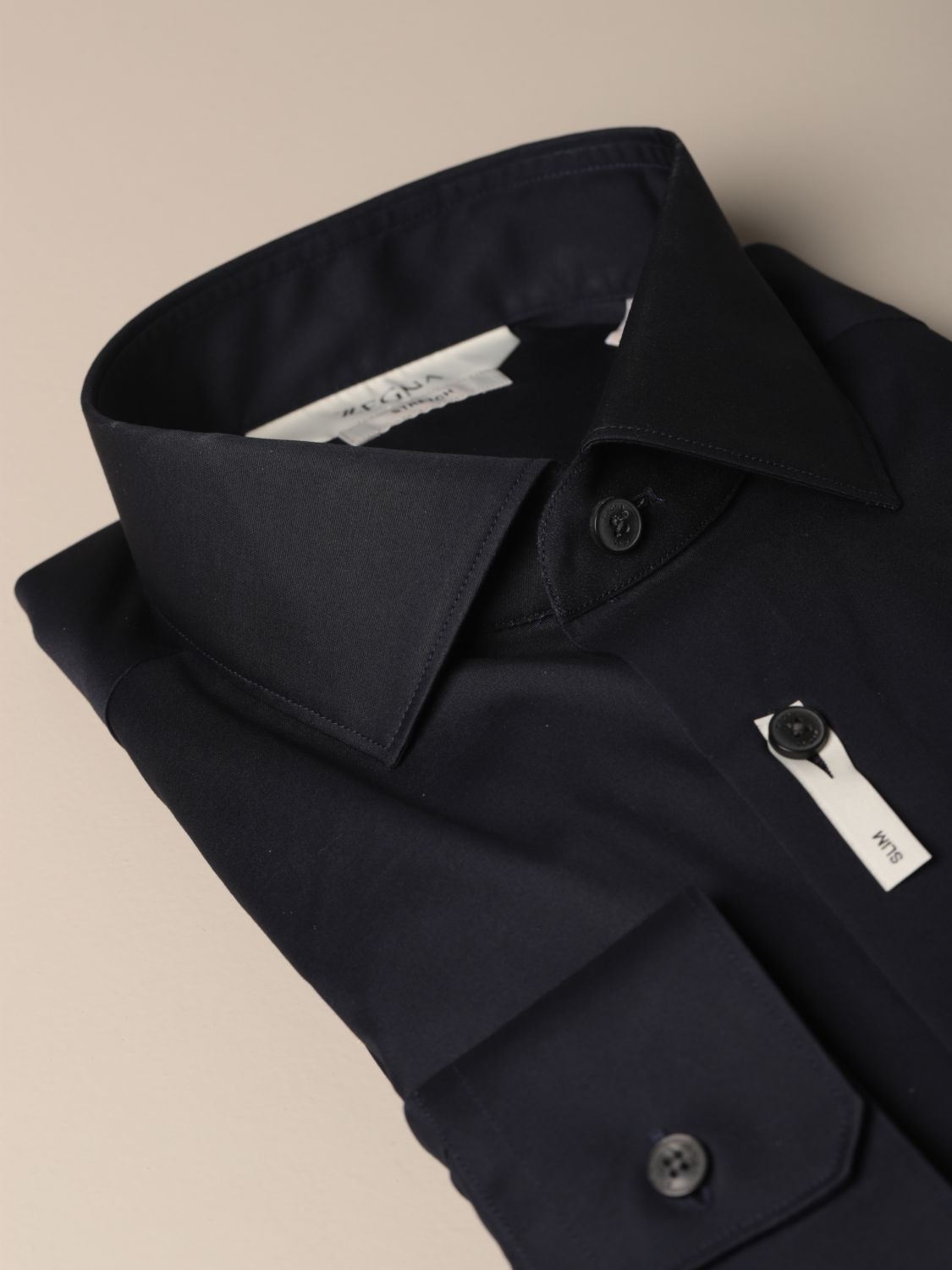 zegna slim fit shirt