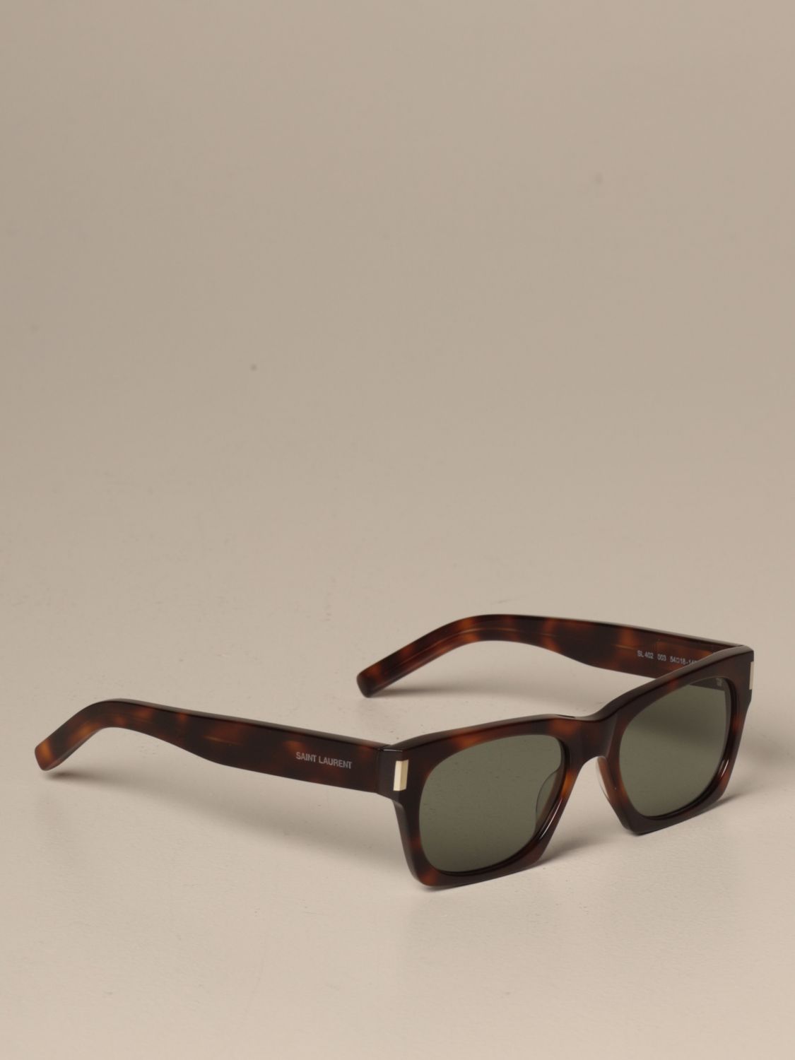 Saint Laurent Outlet: sunglasses in acetate - Dark | Saint Laurent