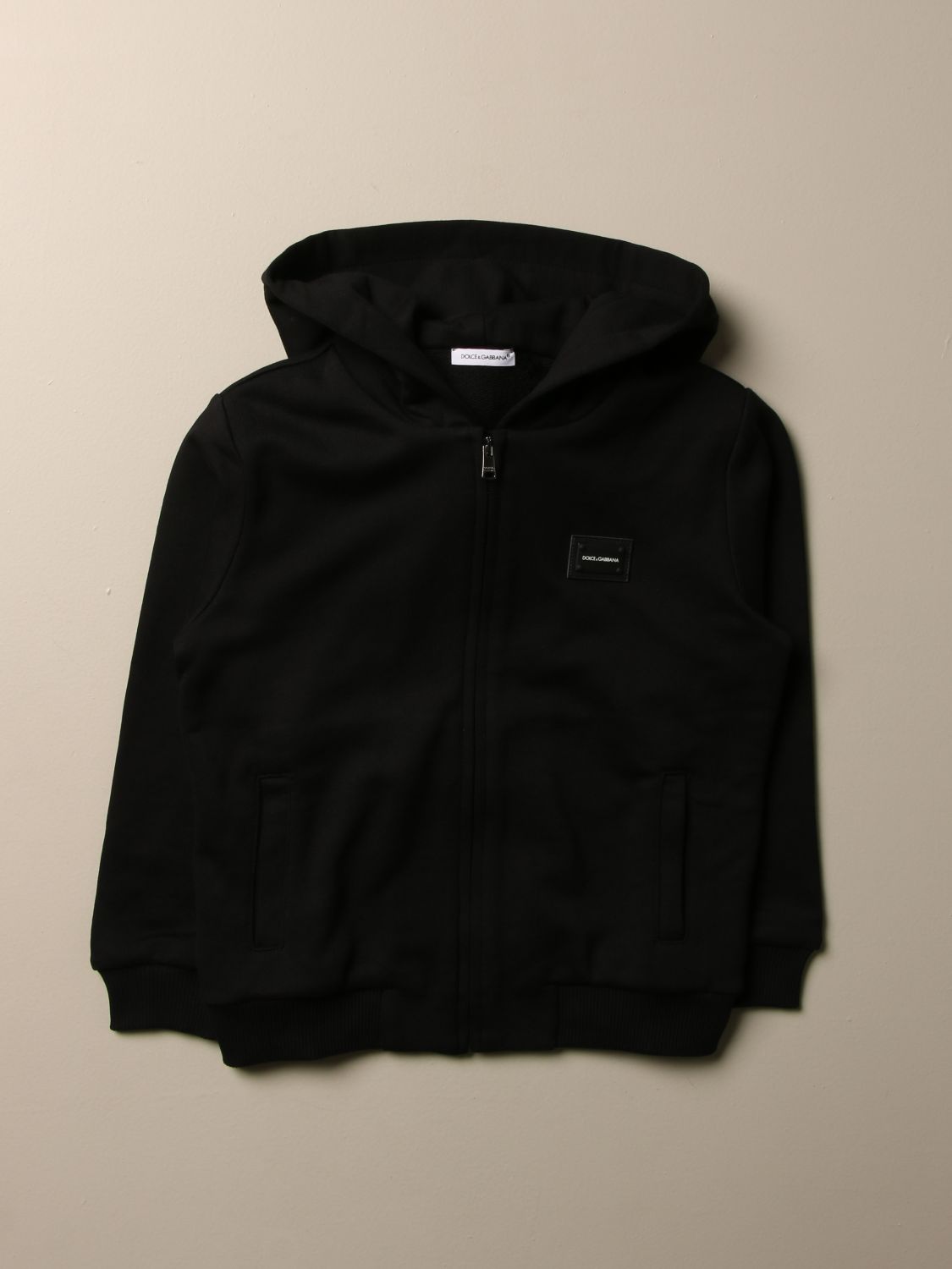 d&g black hoodie