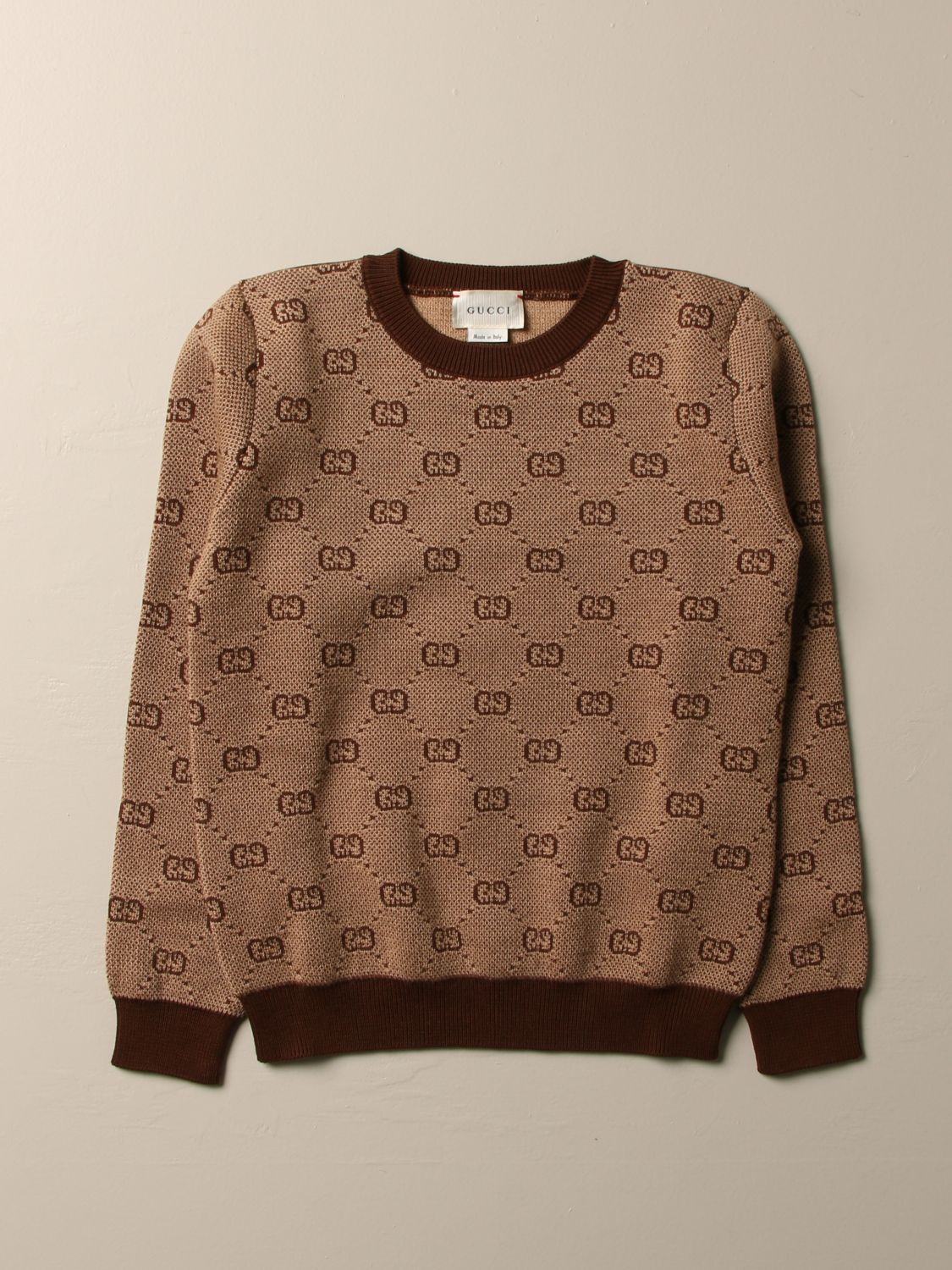 gucci sweater brown