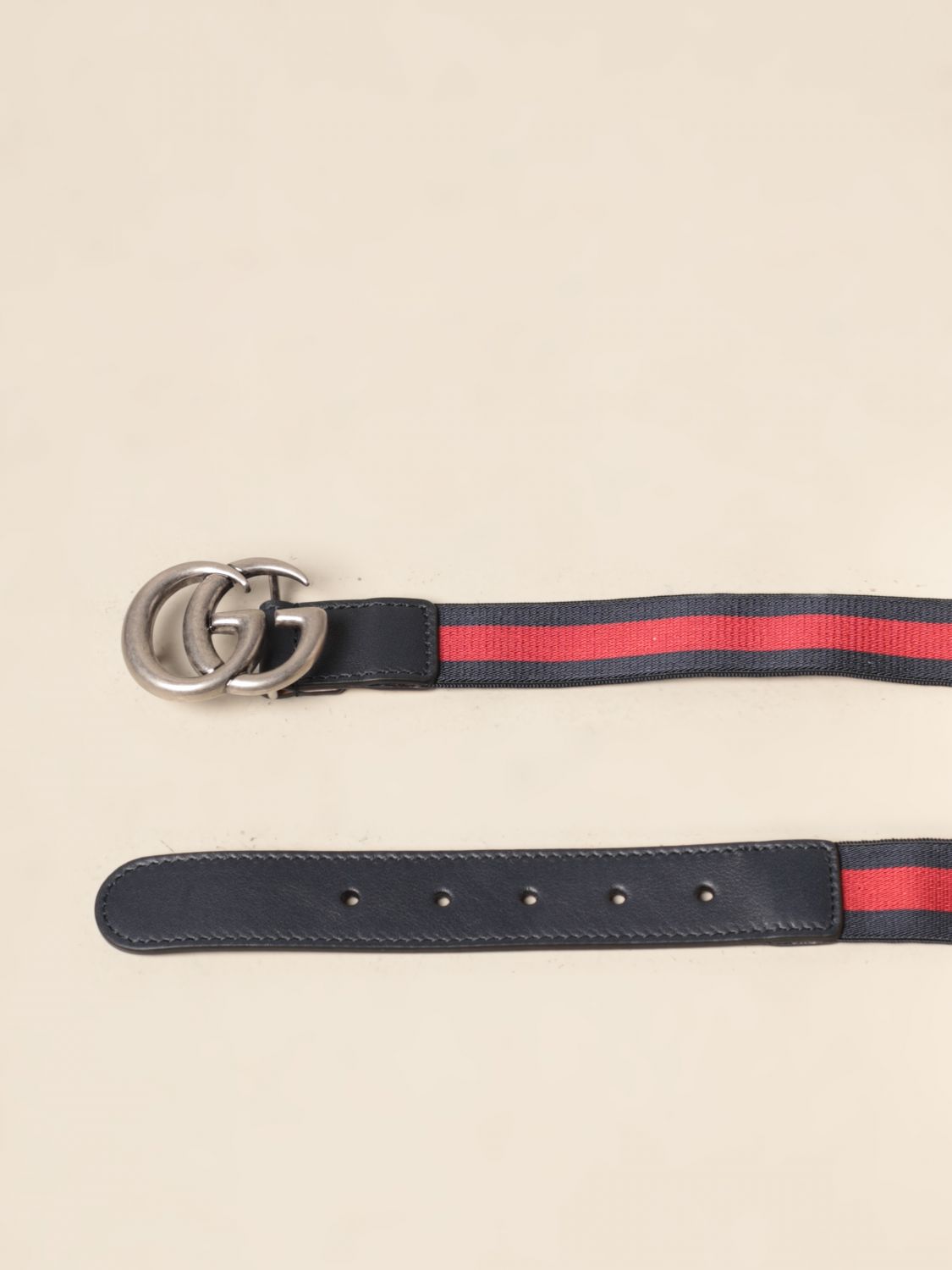 elastic gucci belt