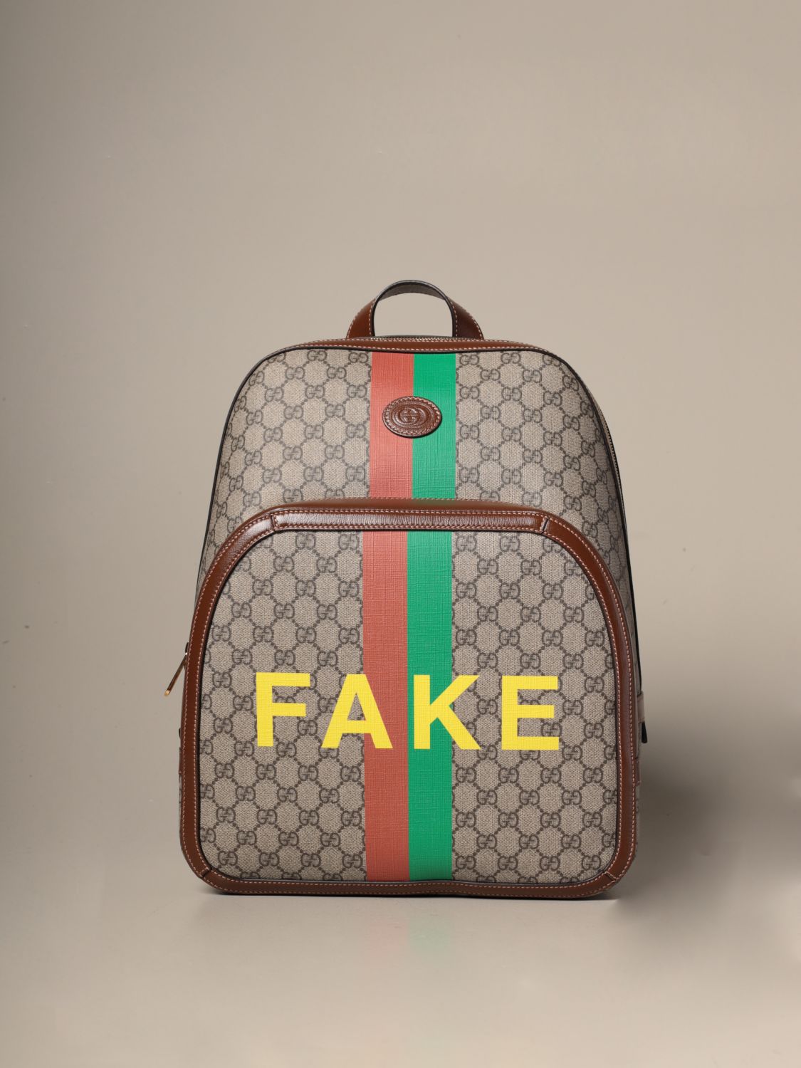 supreme backpack fake