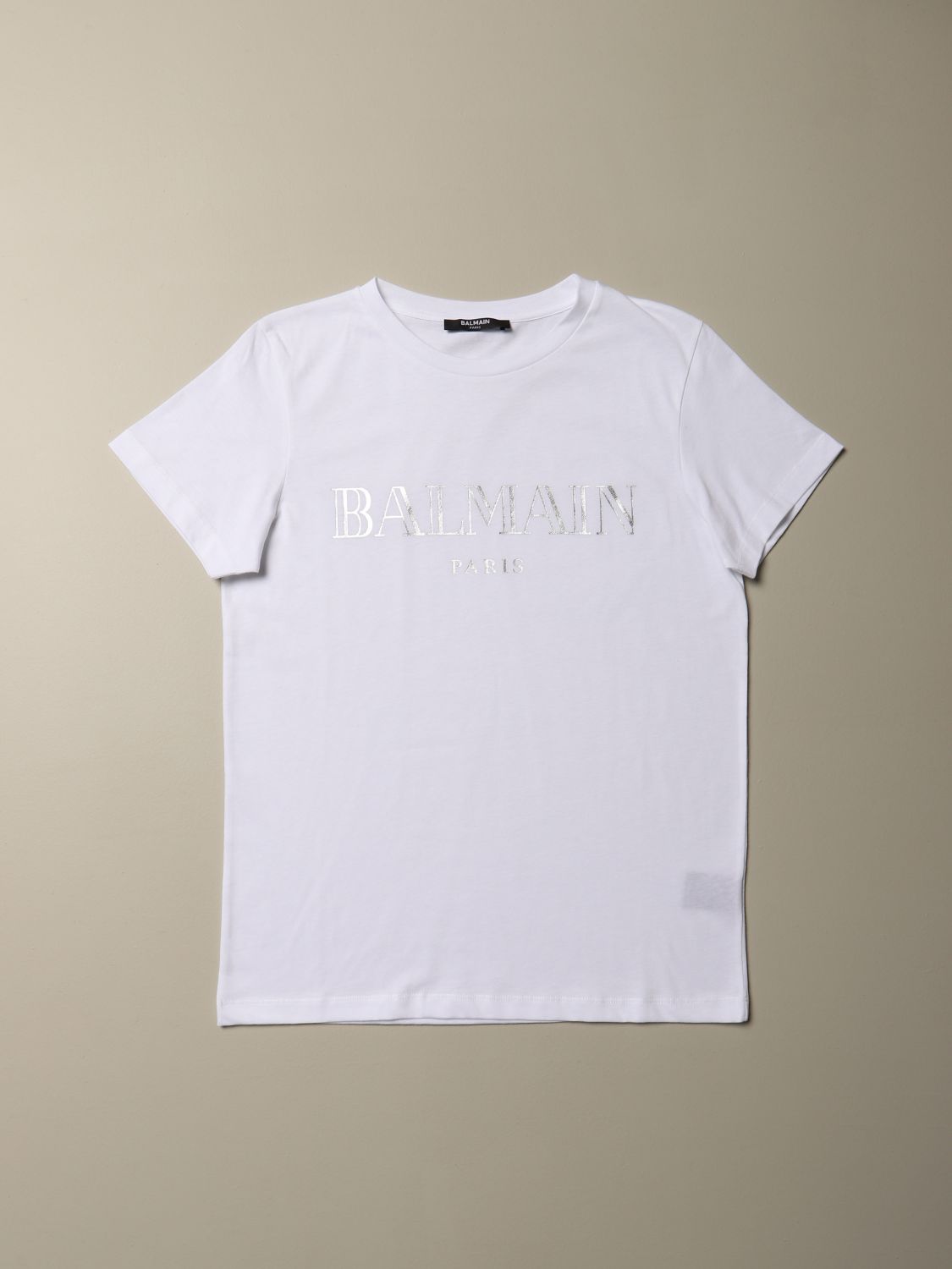 Balmain cotton T-shirt with logo