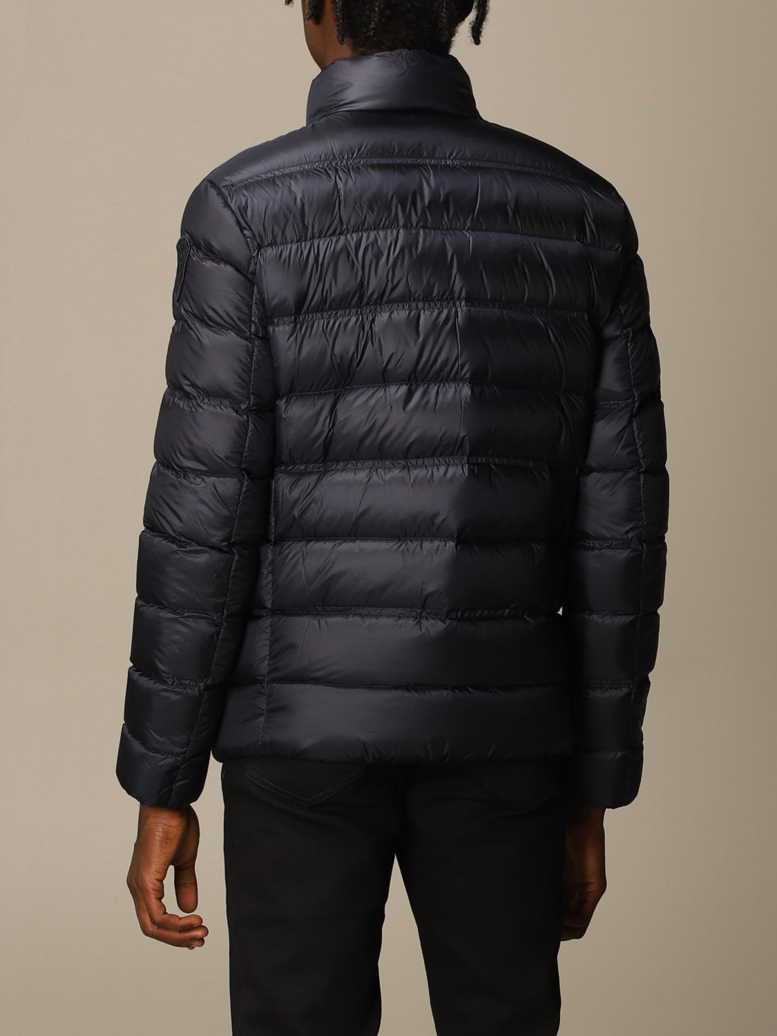 Blauer Outlet: down jacket in light nylon - Blue | Blauer jacket ...