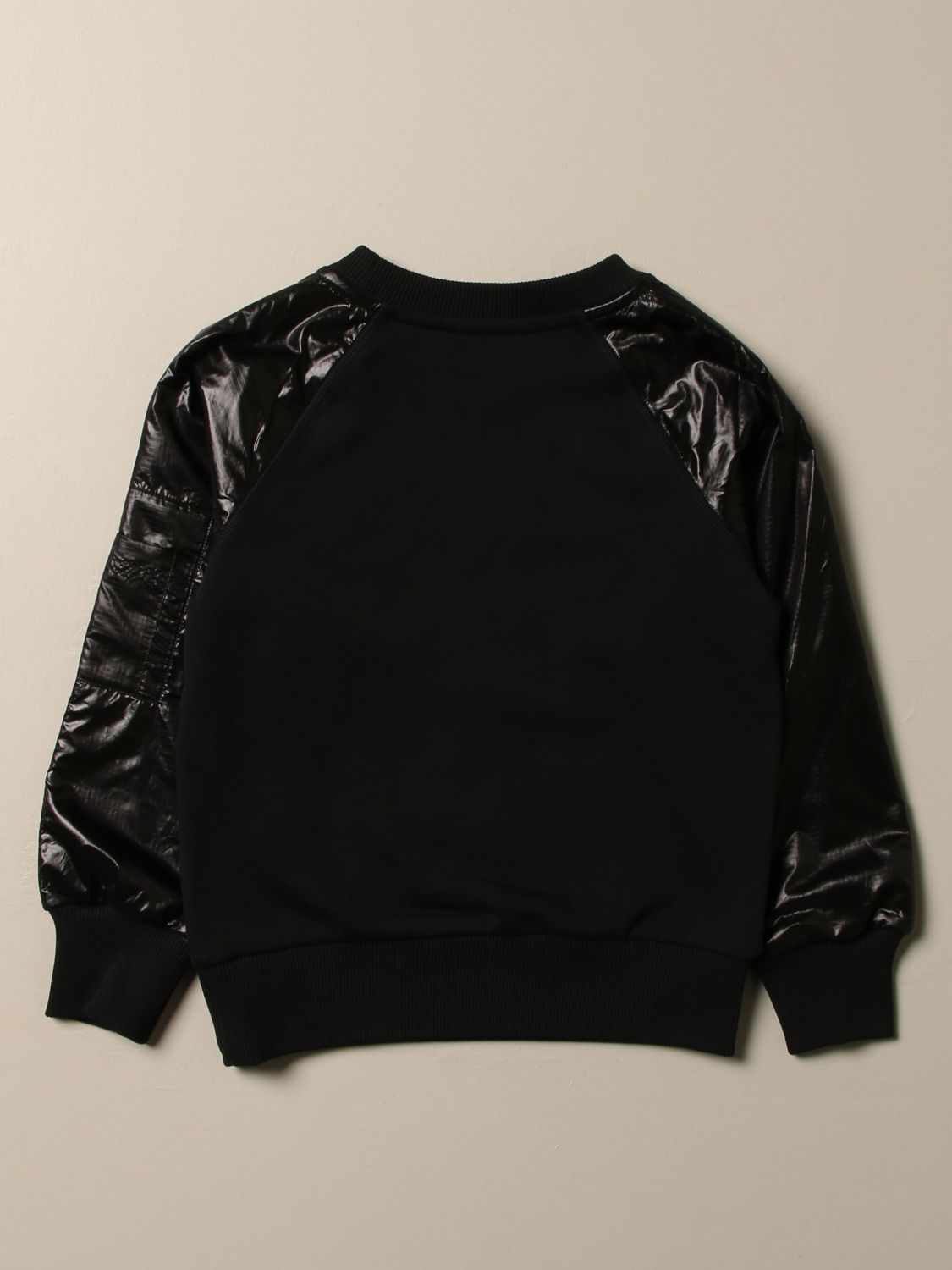 moncler black sweatshirt