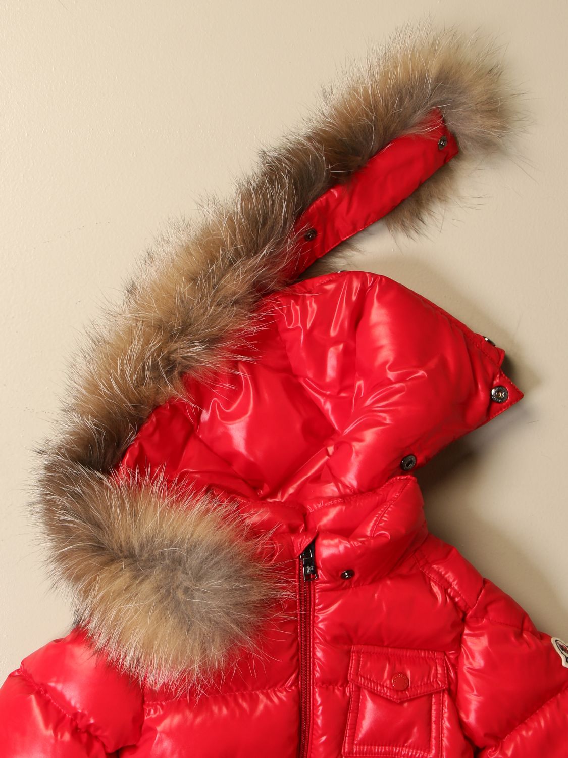 MONCLER: K2 down jacket in padded and shiny nylon | Jacket Moncler Kids