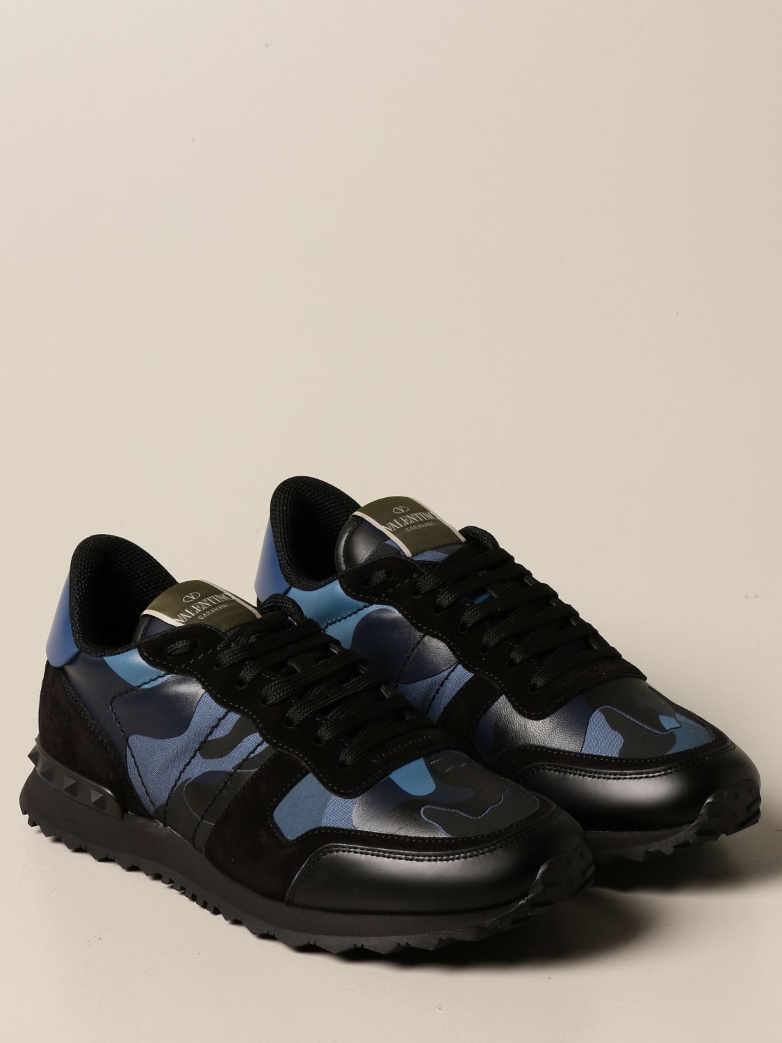 Syndicate smid væk Tentacle VALENTINO GARAVANI: Rock Runner camouflage sneakers | Shoes Valentino  Garavani Men Blue | Shoes Valentino Garavani UY0S0723 TCC GIGLIO.COM