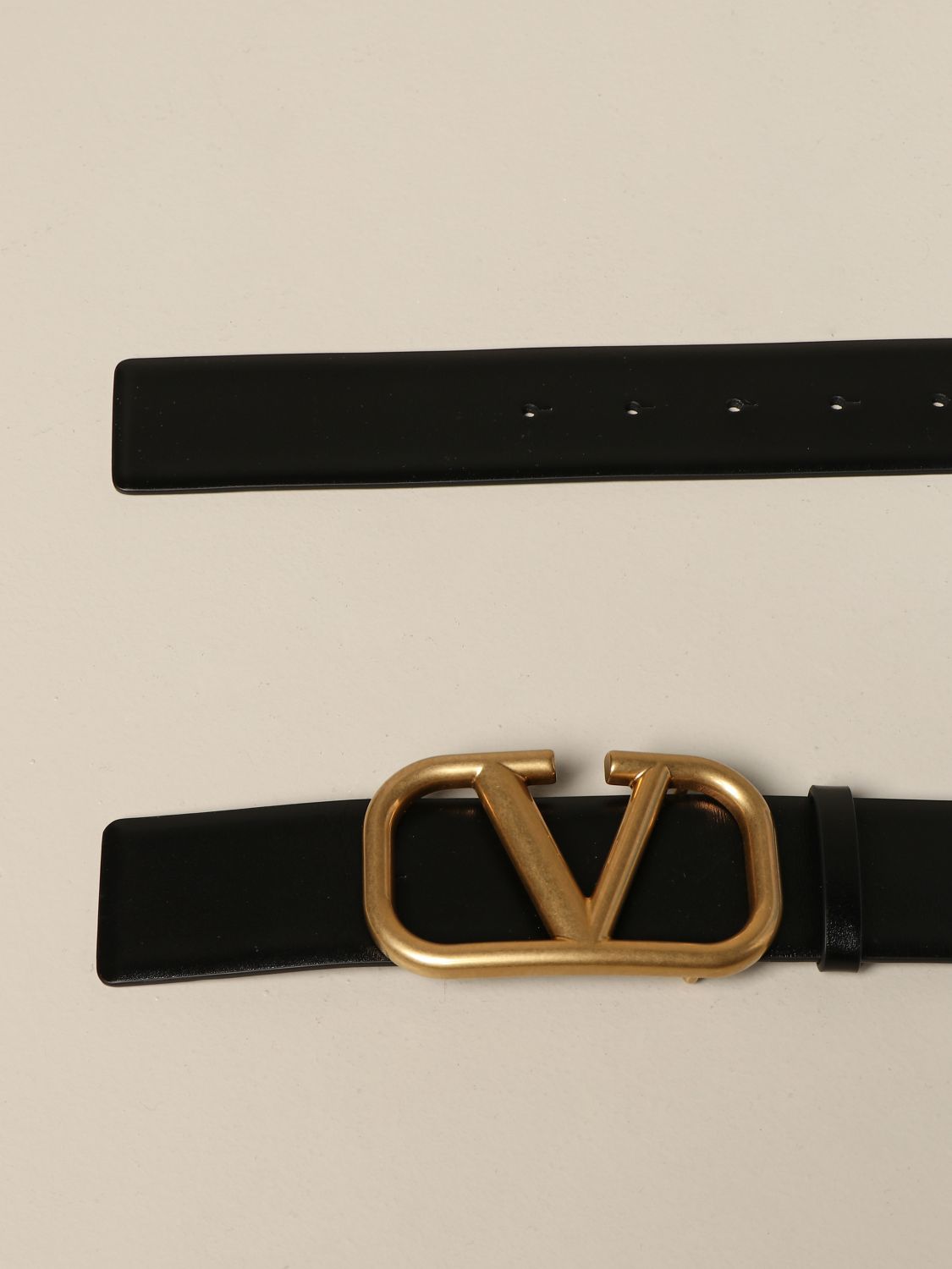 VALENTINO GARAVANI: Belt men | Belt Valentino Garavani Men Black | Belt ...