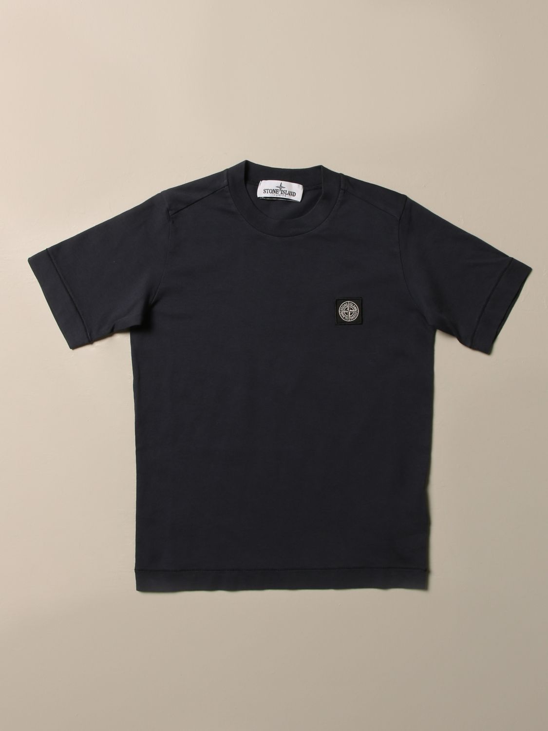 Stone Island Junior Outlet: t-shirt for boy - Blue | Stone Island ...