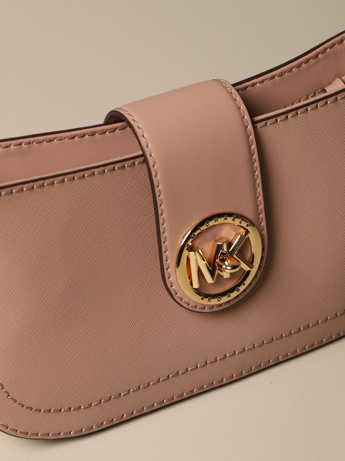 Carmen Extra-Small Saffiano Leather Shoulder Bag