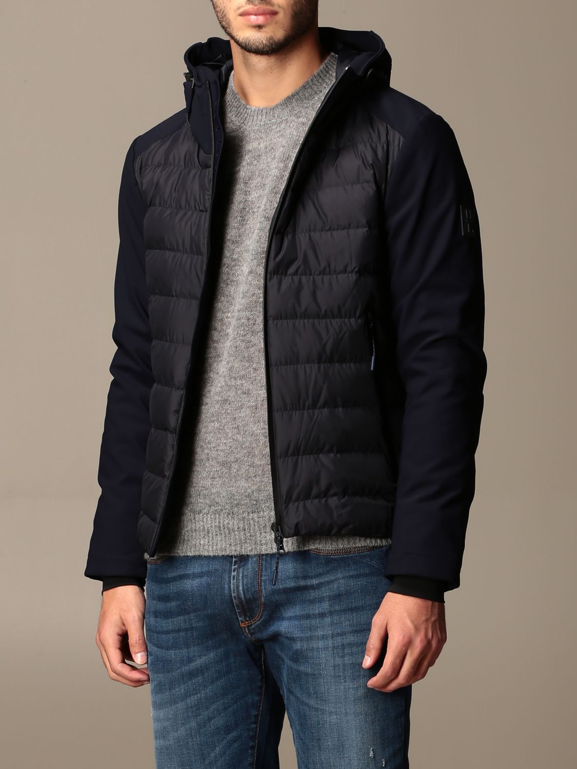 Henri lloyd puffer hot sale jacket with hood