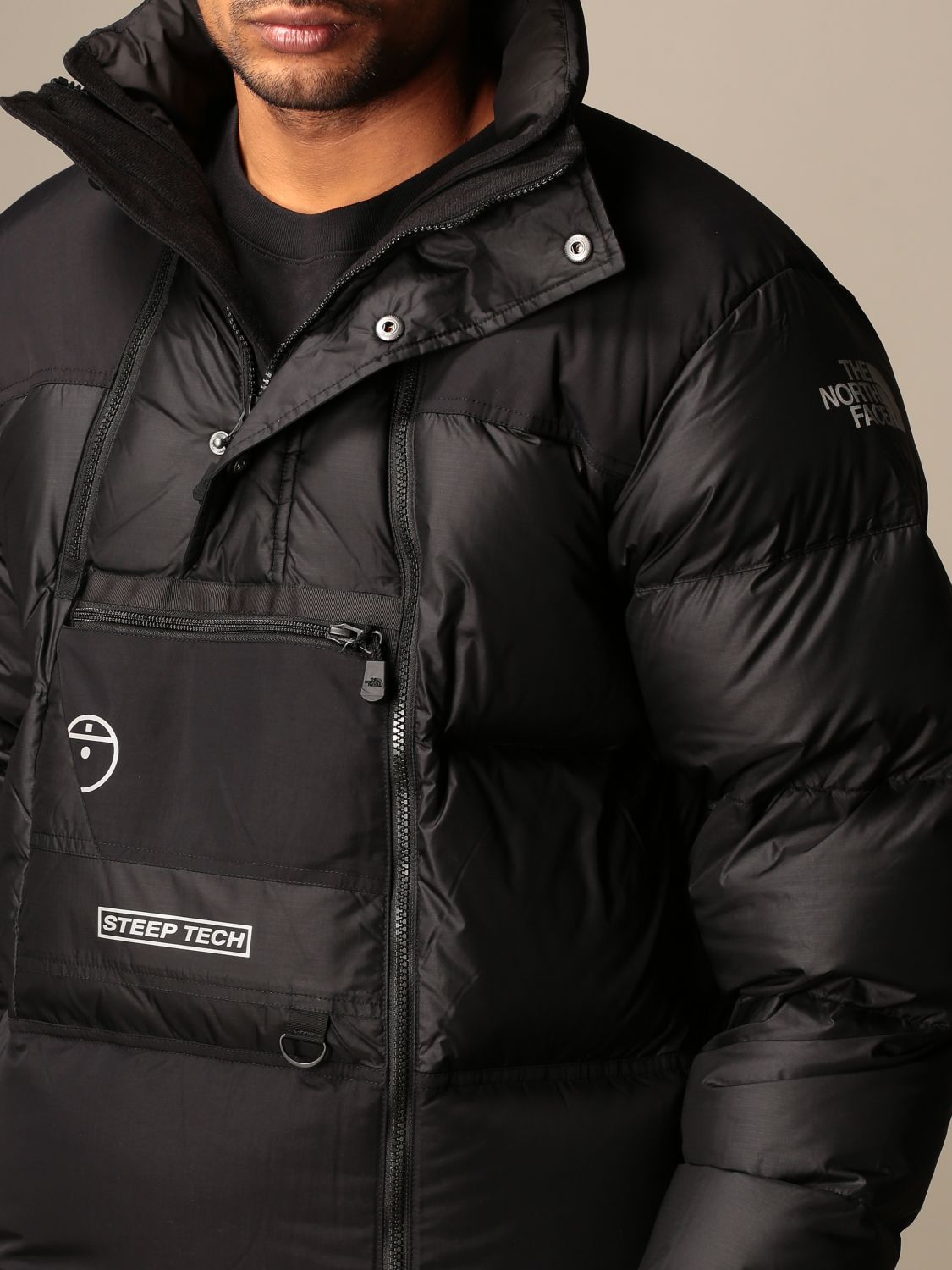 north face colorblock jacket