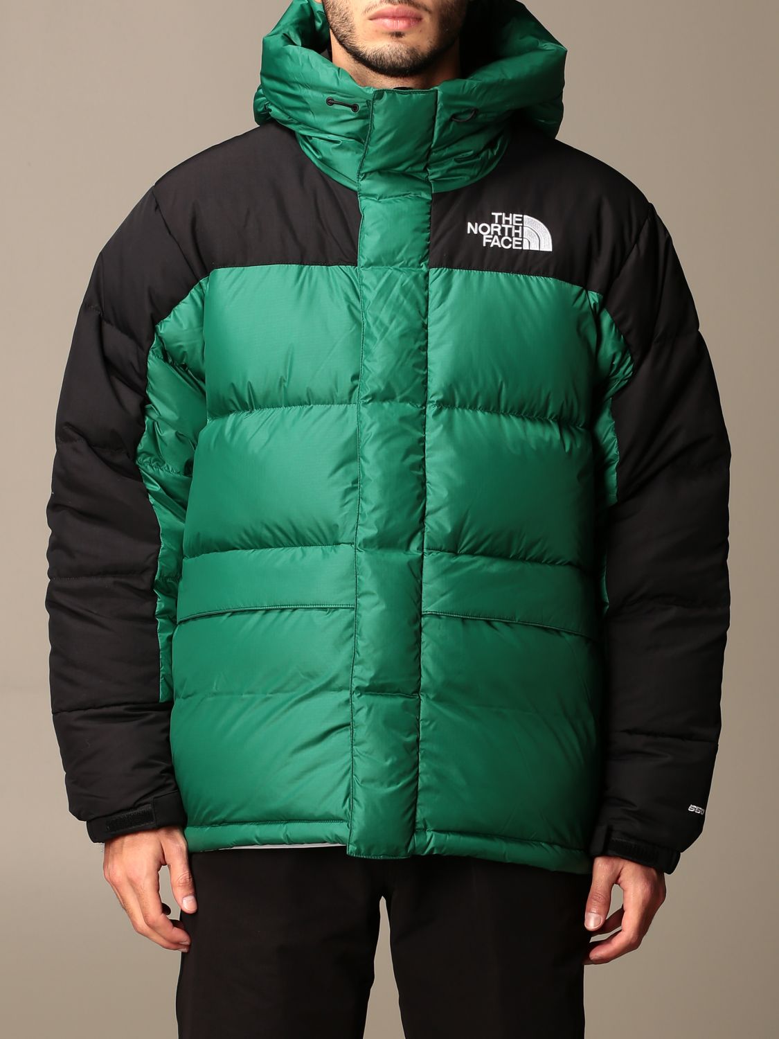 THE NORTH FACE: himalayan bicolor down jacket - Green | Jacket The ...