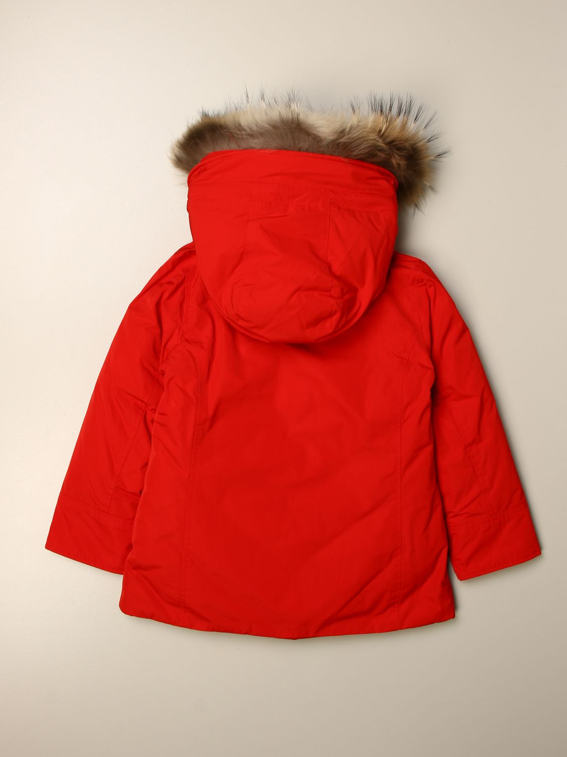 Woolrich Outlet Jacke kinder Rot Jacke Woolrich WKOU0111FR UT0573