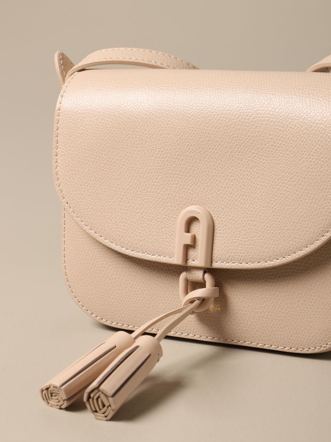 furla 1927 mini crossbody tassel