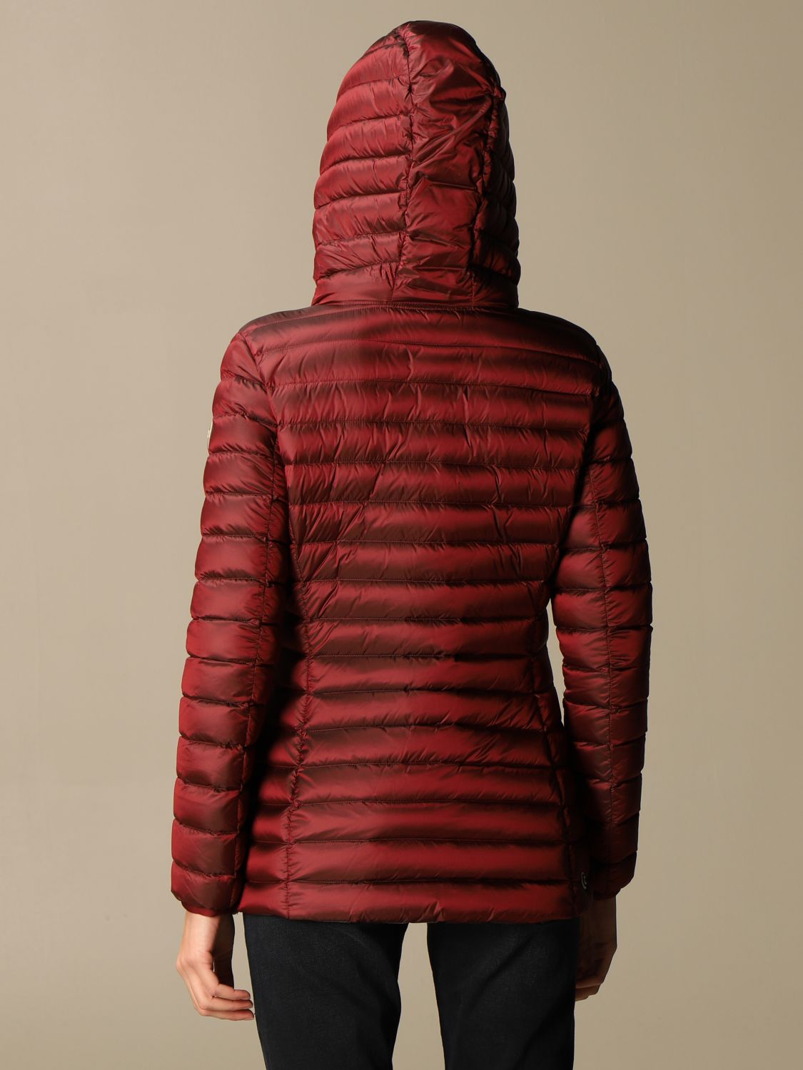 COLMAR down jacket in shiny nylon Burgundy Colmar jacket 2252 7QD online on
