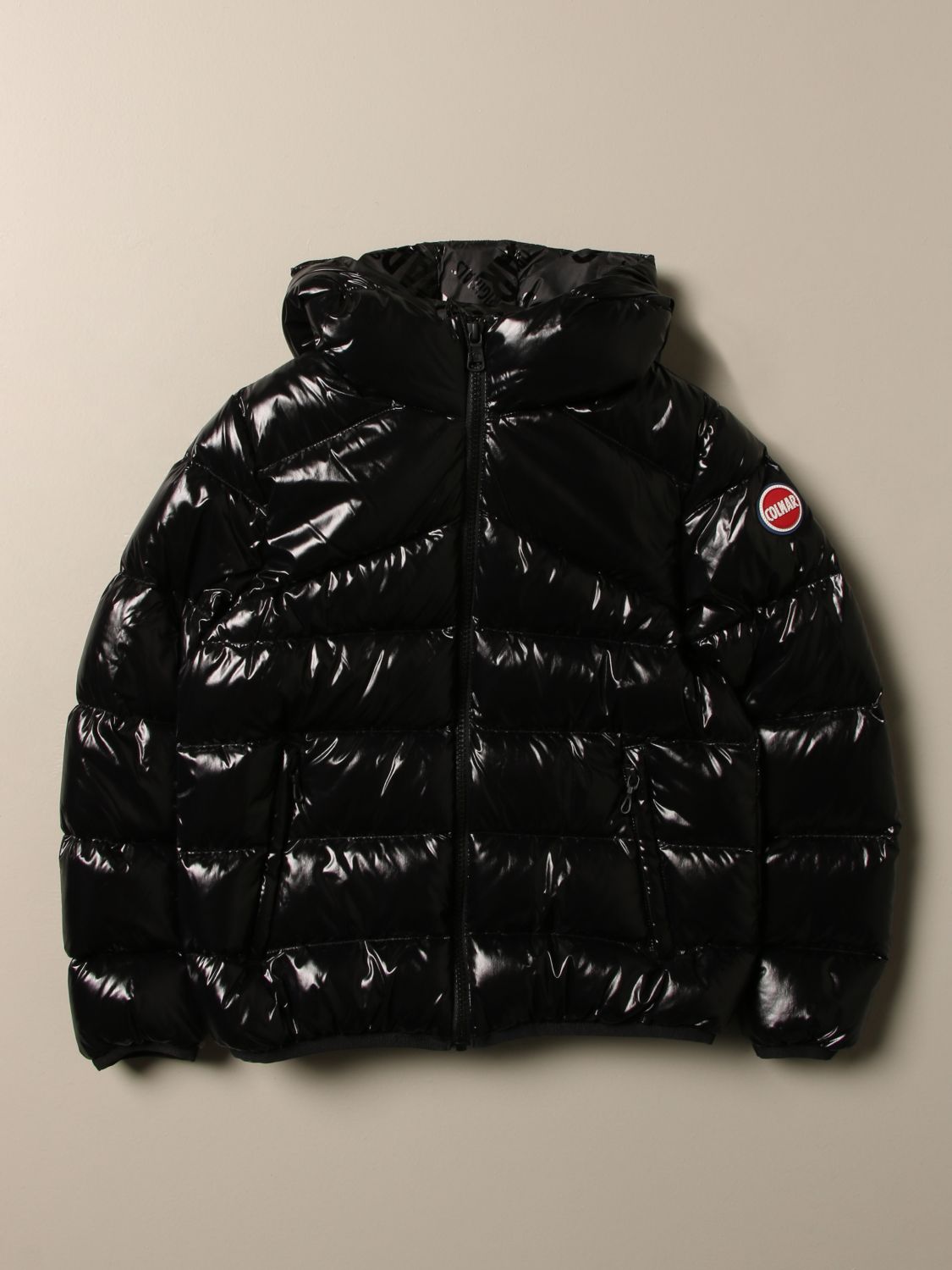 Colmar Perfection down jacket in shiny nylon | Jacket Colmar Kids Black ...