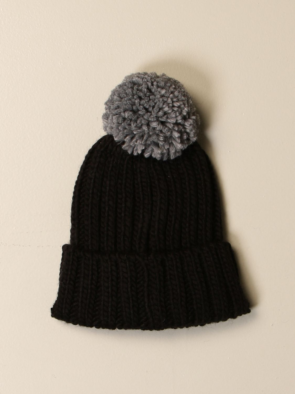 COLMAR: Cappello di lana con maxi pompon - Nero | Cappello Bambino Colmar  5324 3RZ GIGLIO.COM