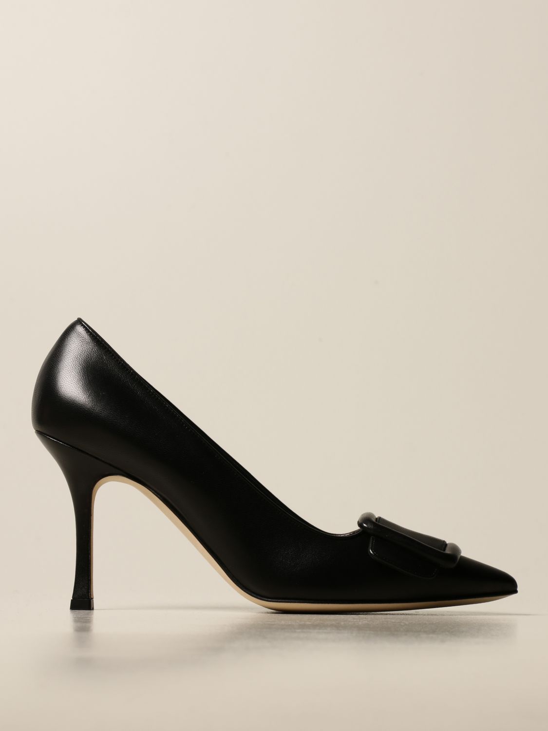 Outlet de Blahnik: de salón para mujer, Negro | Zapatos De SalÓN Manolo Blahnik 219-0343-0010 en línea en GIGLIO.COM